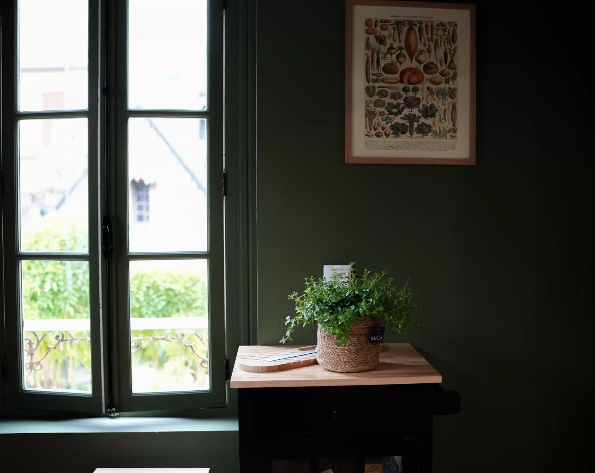 Decorative detail in Maison d'hôtes du Jardin