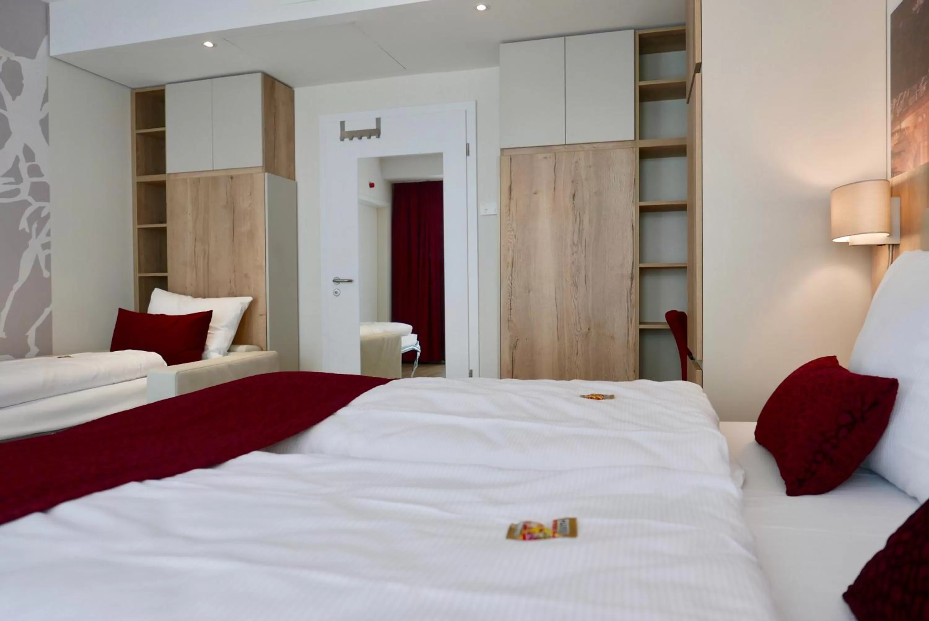 Photo of the whole room, Bed in Rafaela Hotel Heidelberg