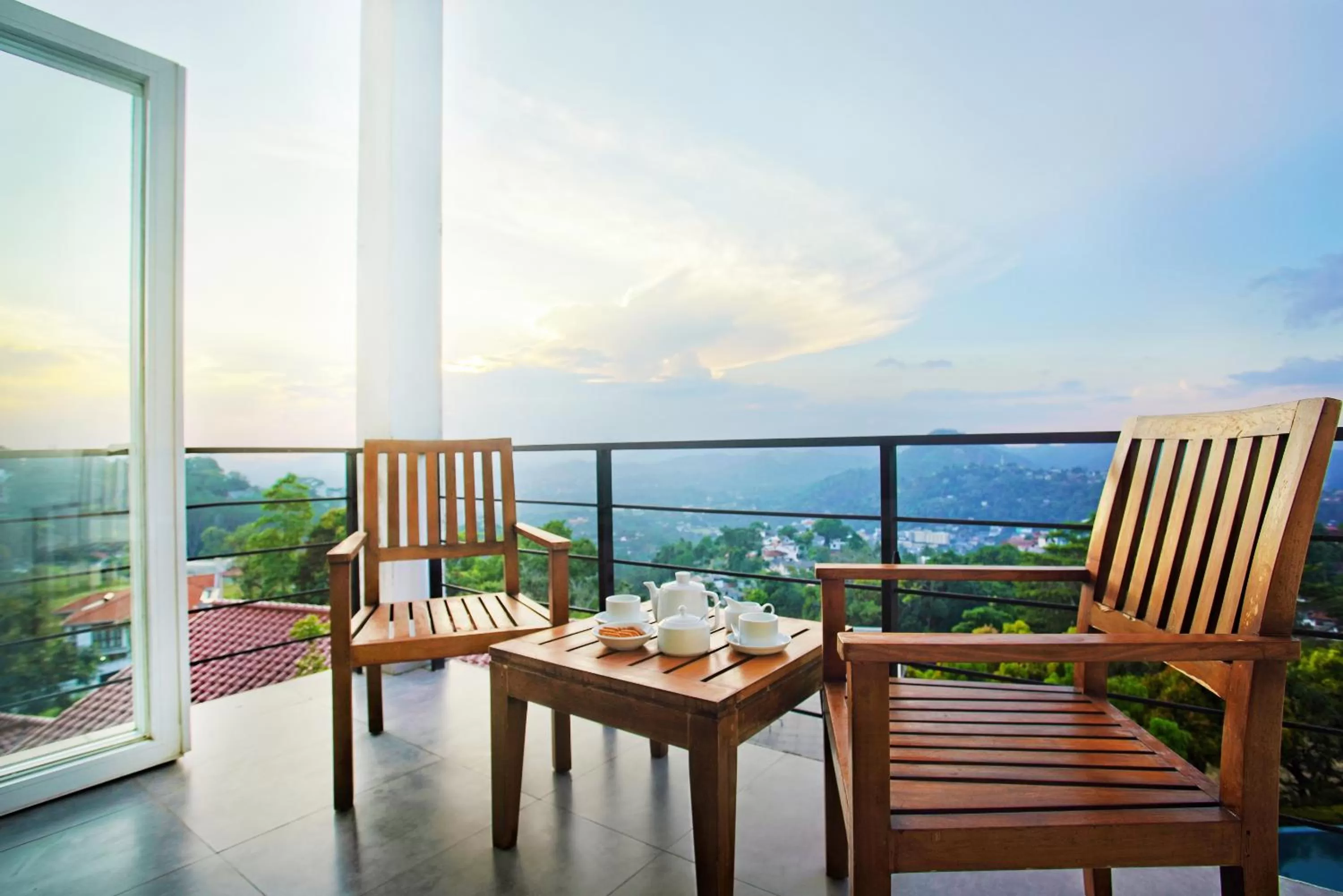 Balcony/Terrace in The Kandyan Villa