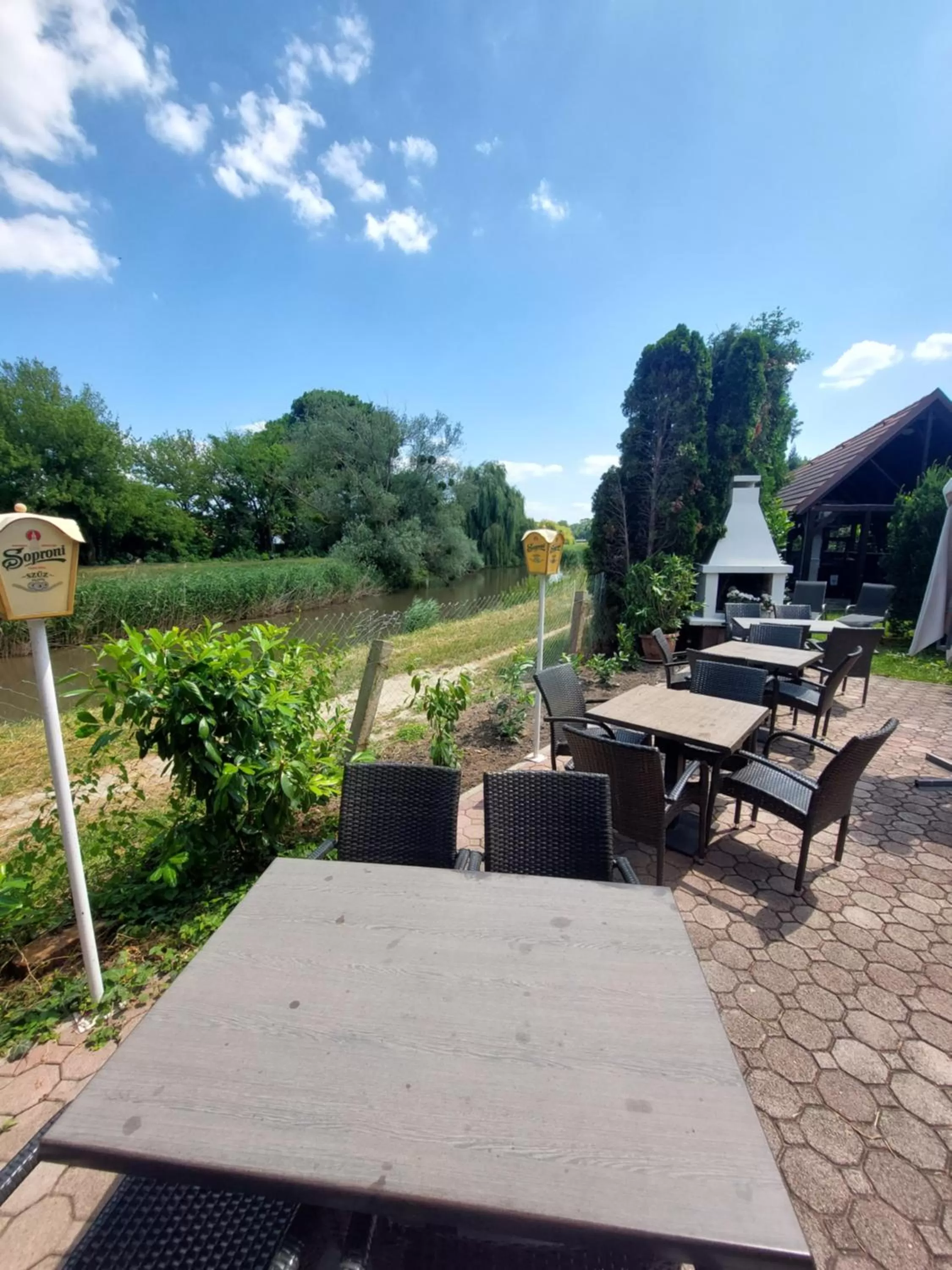 Patio in Hotel Panorama