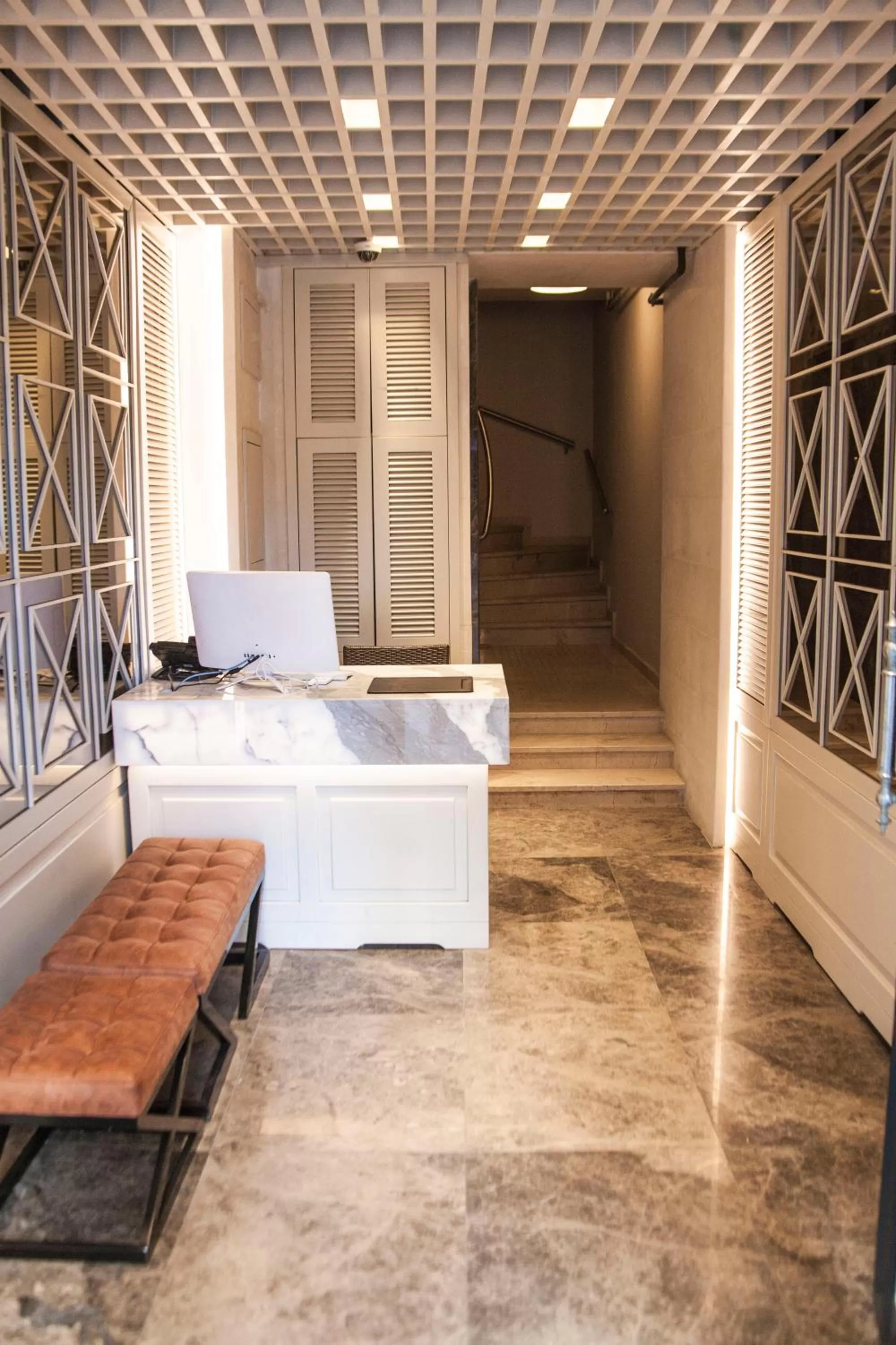 Lobby or reception in Old Port Hotel