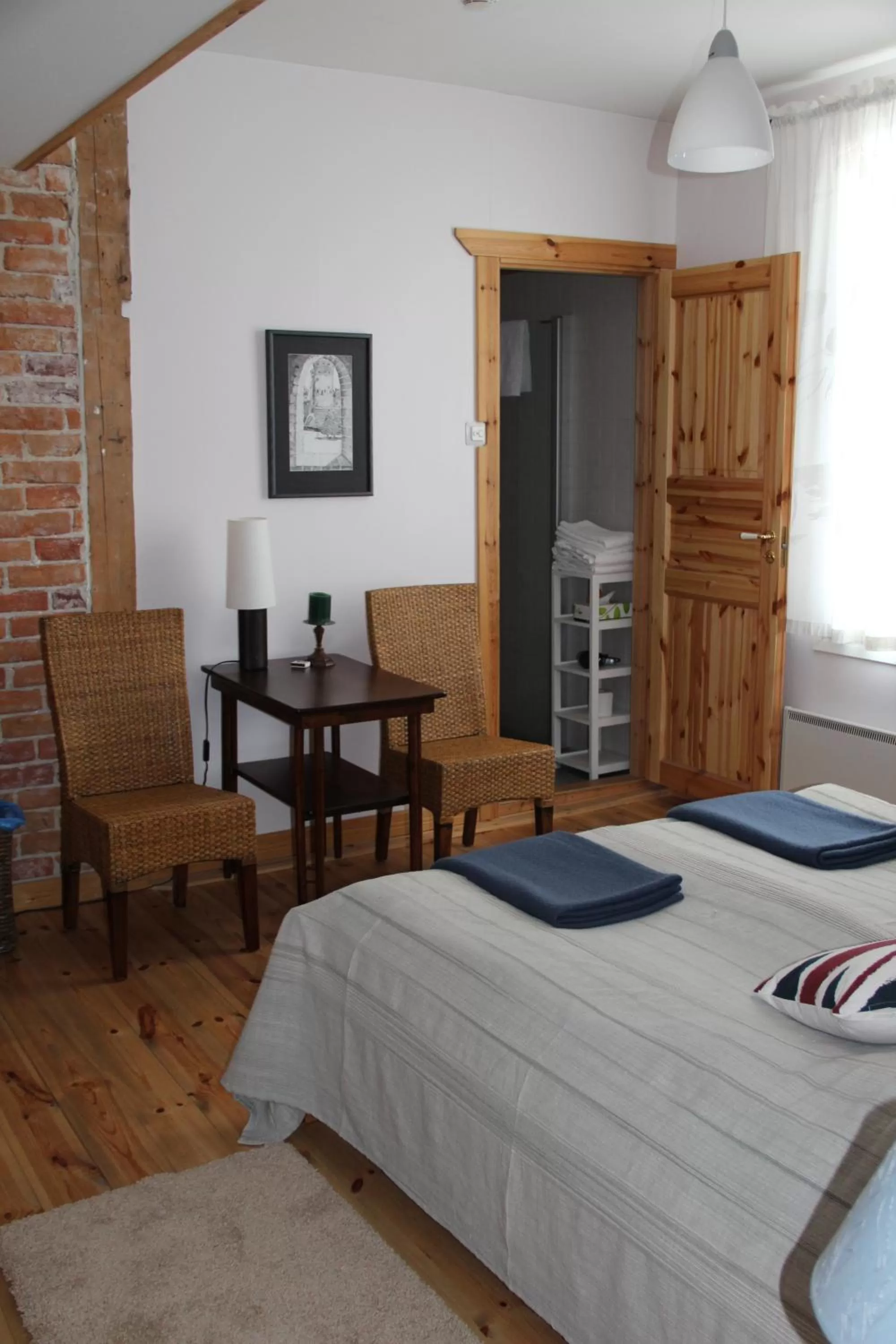 Bed in Lossiranta Lodge