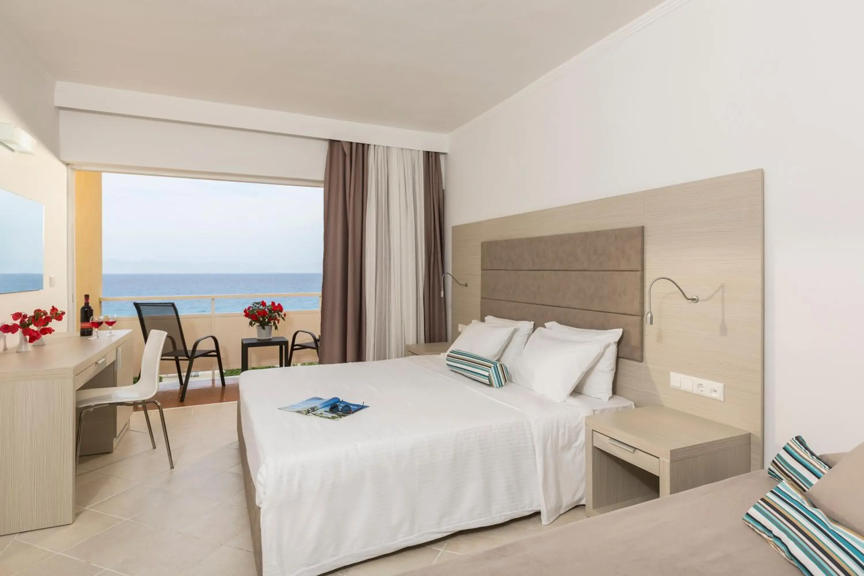 Double Room with Sea View in Sunshine Rhodes Double Room with Sea View in Sunshine Rhodes