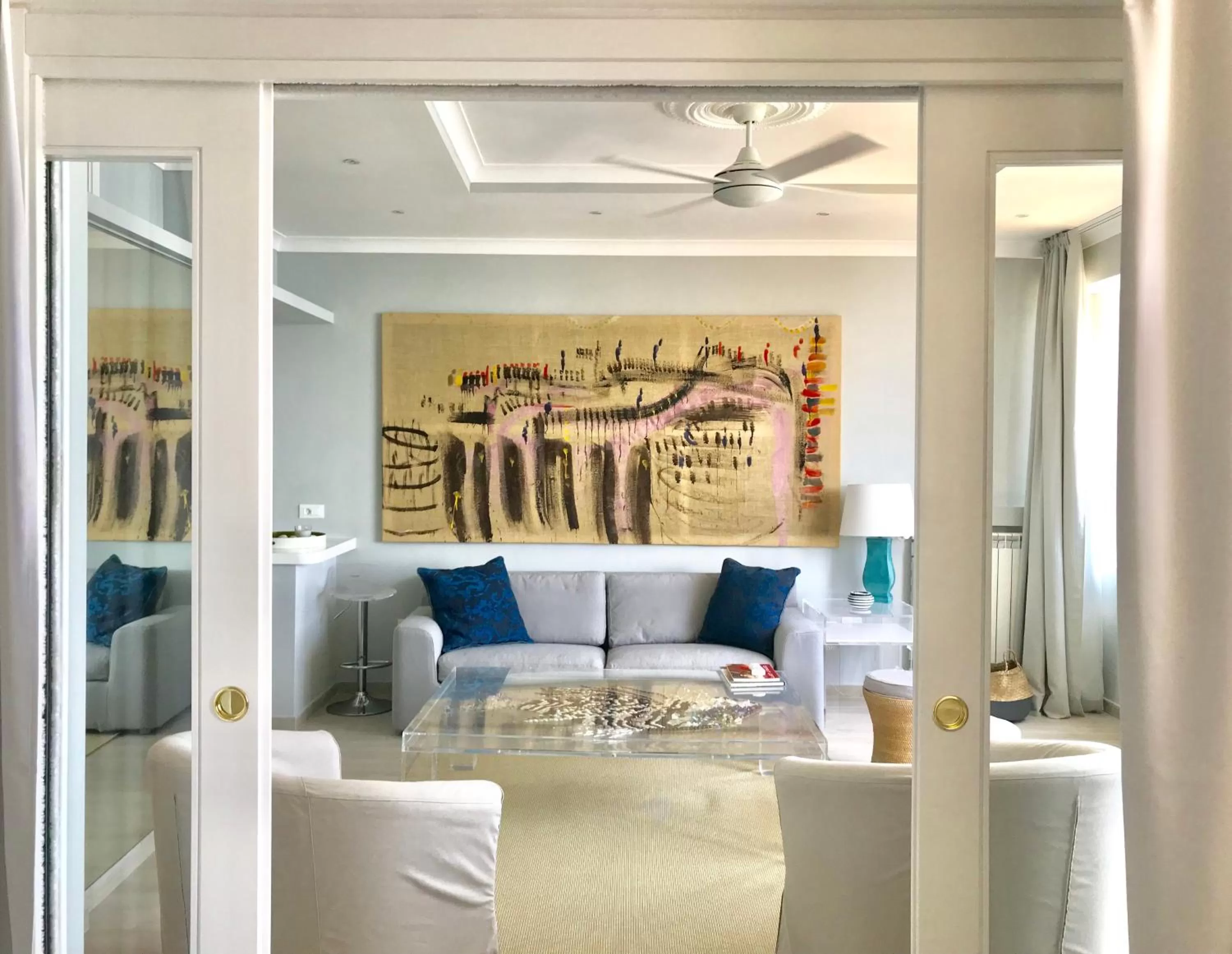 Living room in Les Lilas