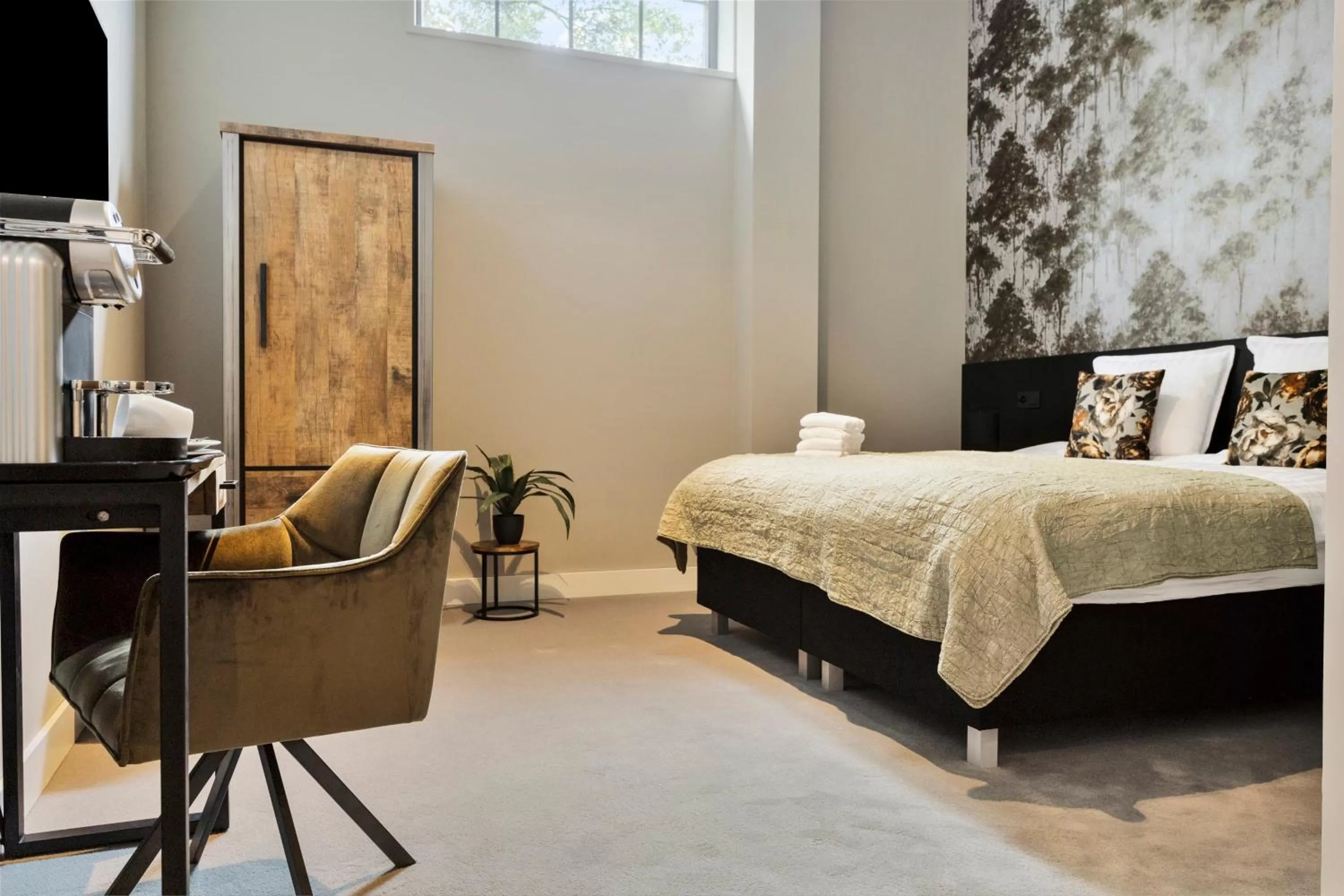 Bed in Boutique Hotel De Oude Veste