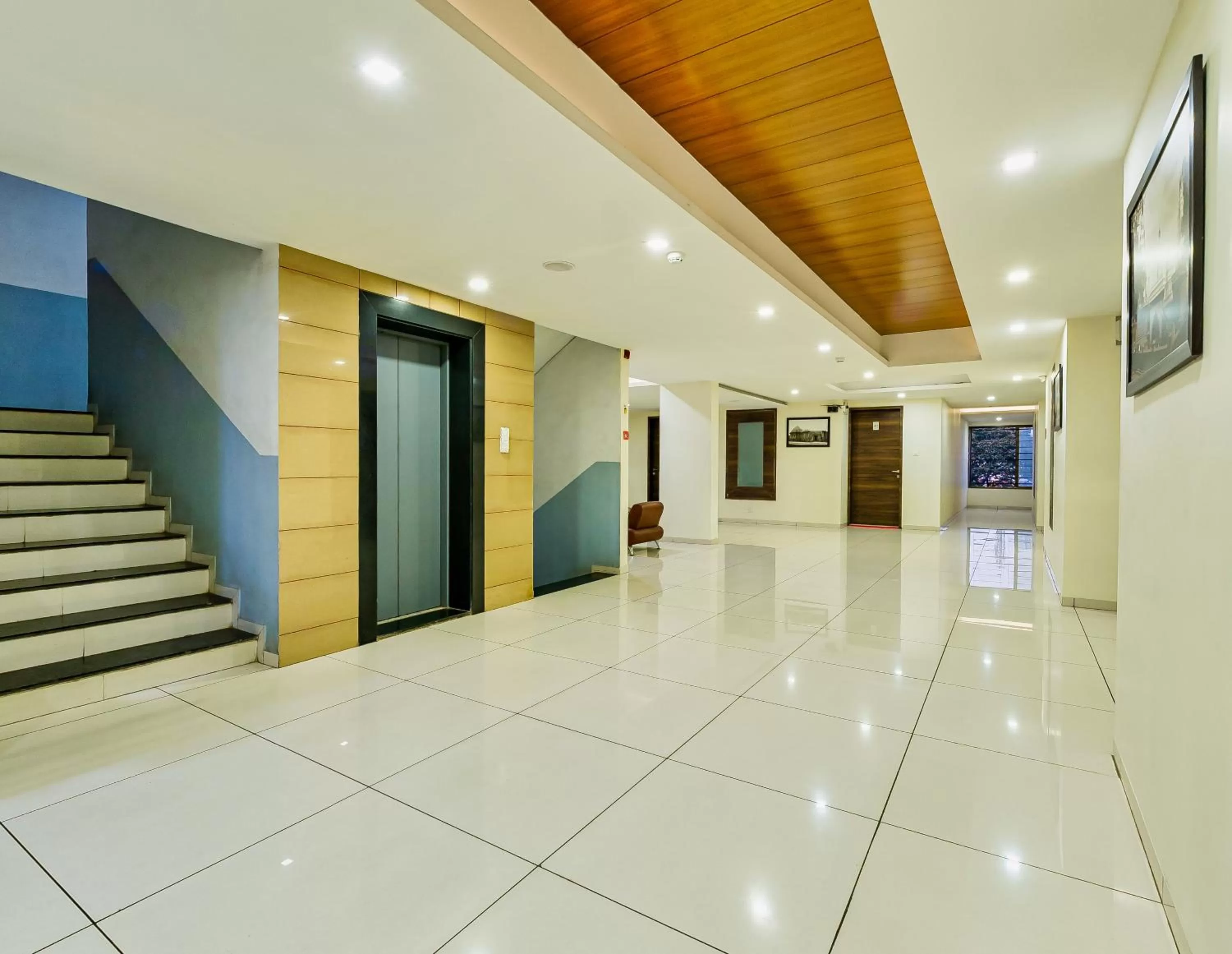 Lobby or reception in Hotel Galaxy Inn Kolhapur
