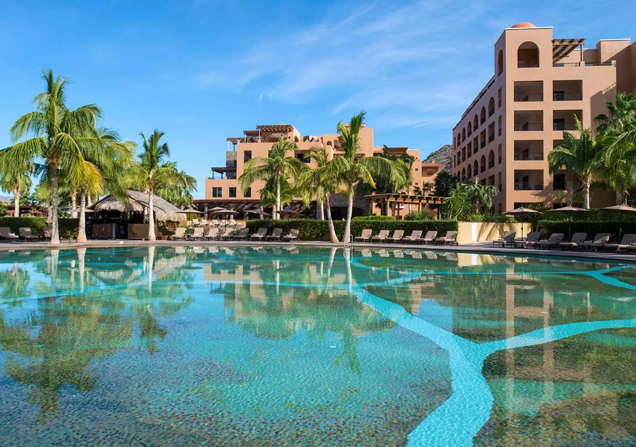 Swimming pool in Villa del Palmar at the Islands of Loreto