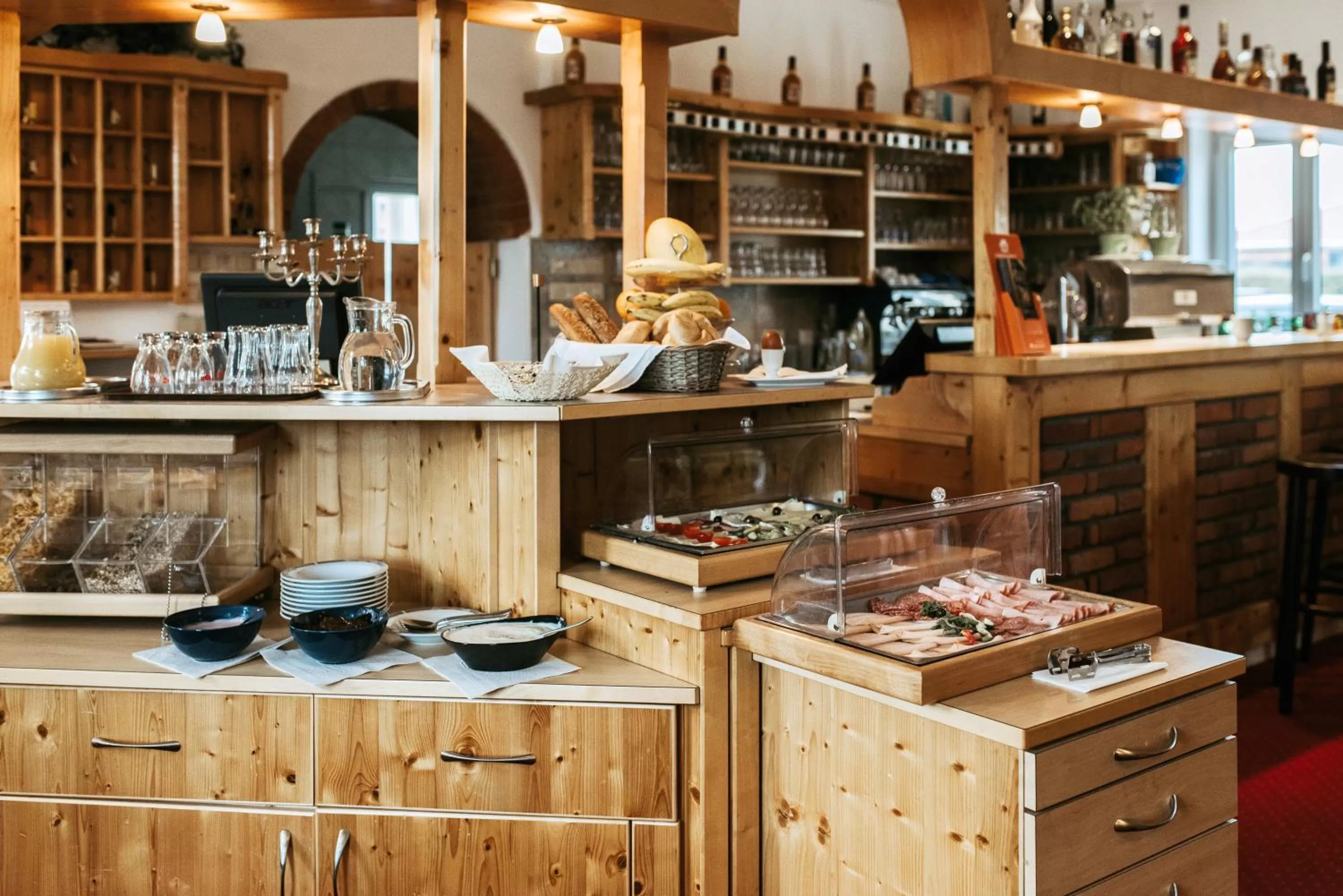 Food and drinks in Restaurant Gästehaus Feldkirchen