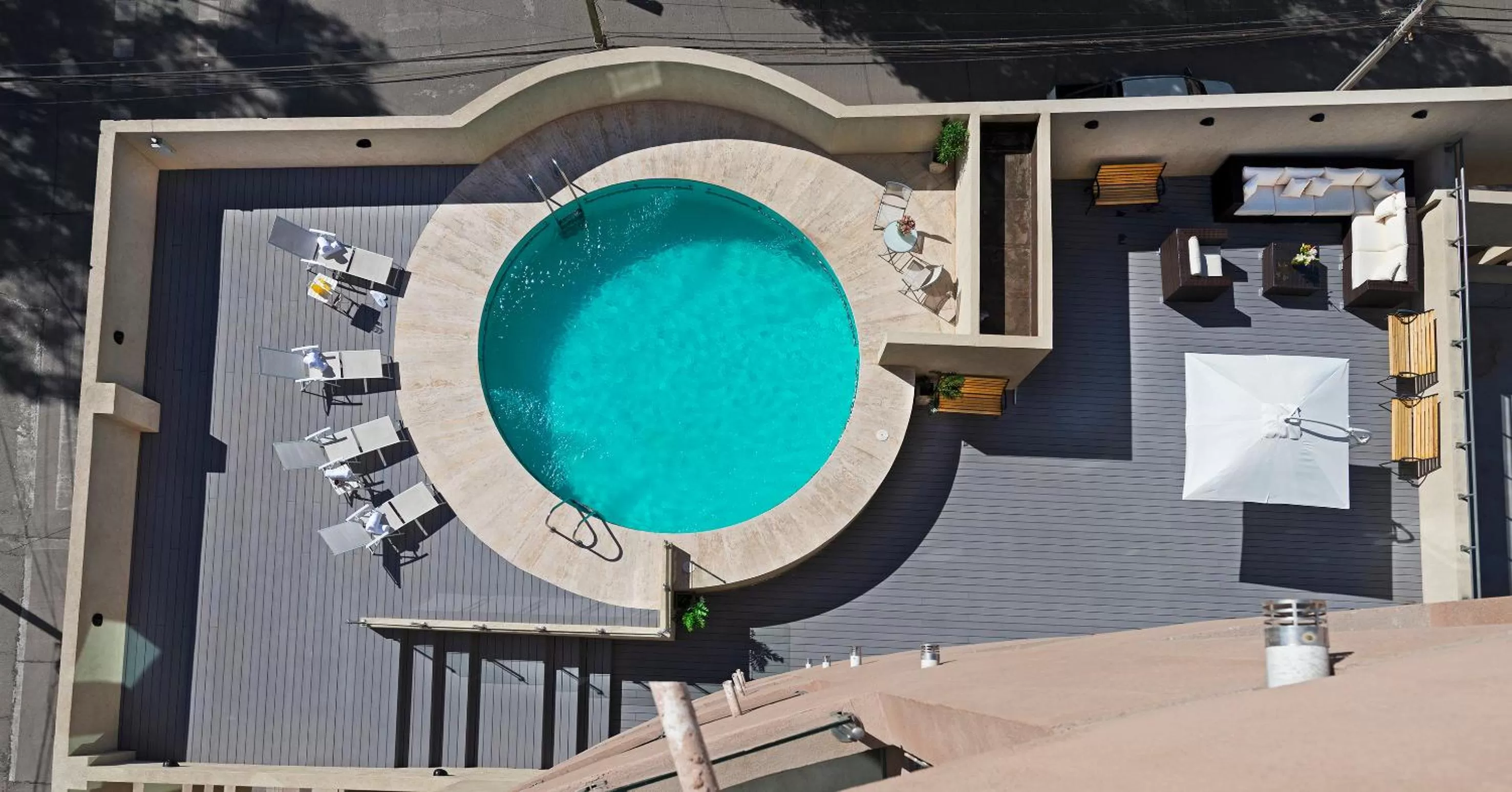 Bird's eye view in Hotel Atacama Suites