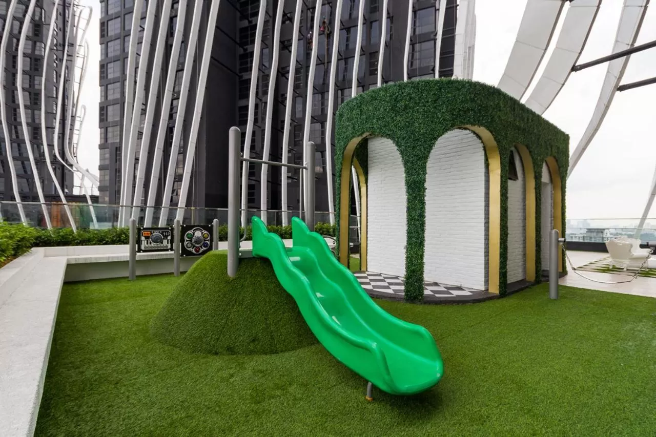 Children play ground in Arte Mont Kiara Hotel Suite