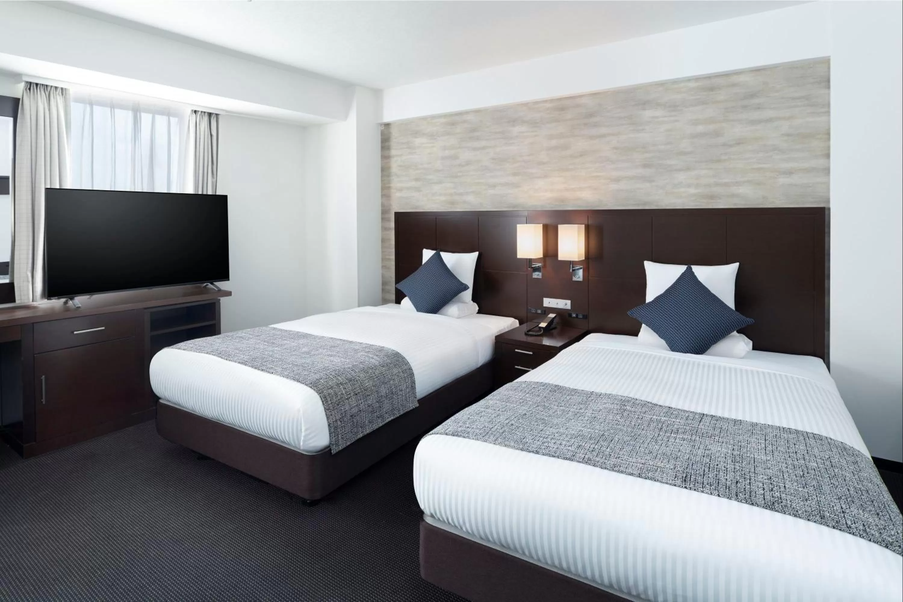 Photo of the whole room, Bed in ART HOTEL Nippori Lungwood