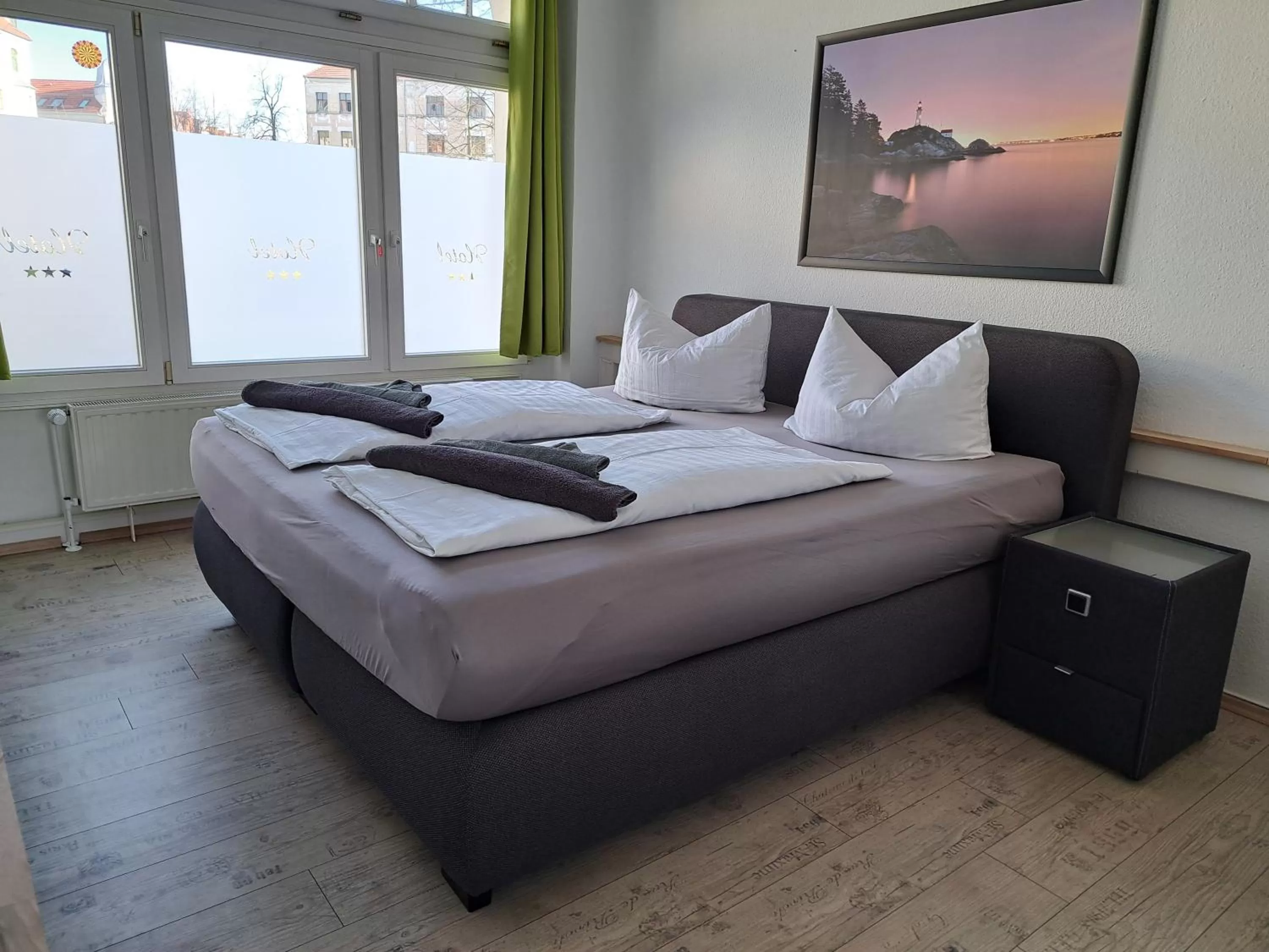 Bed in Apartment-Hotel Schillerplatz