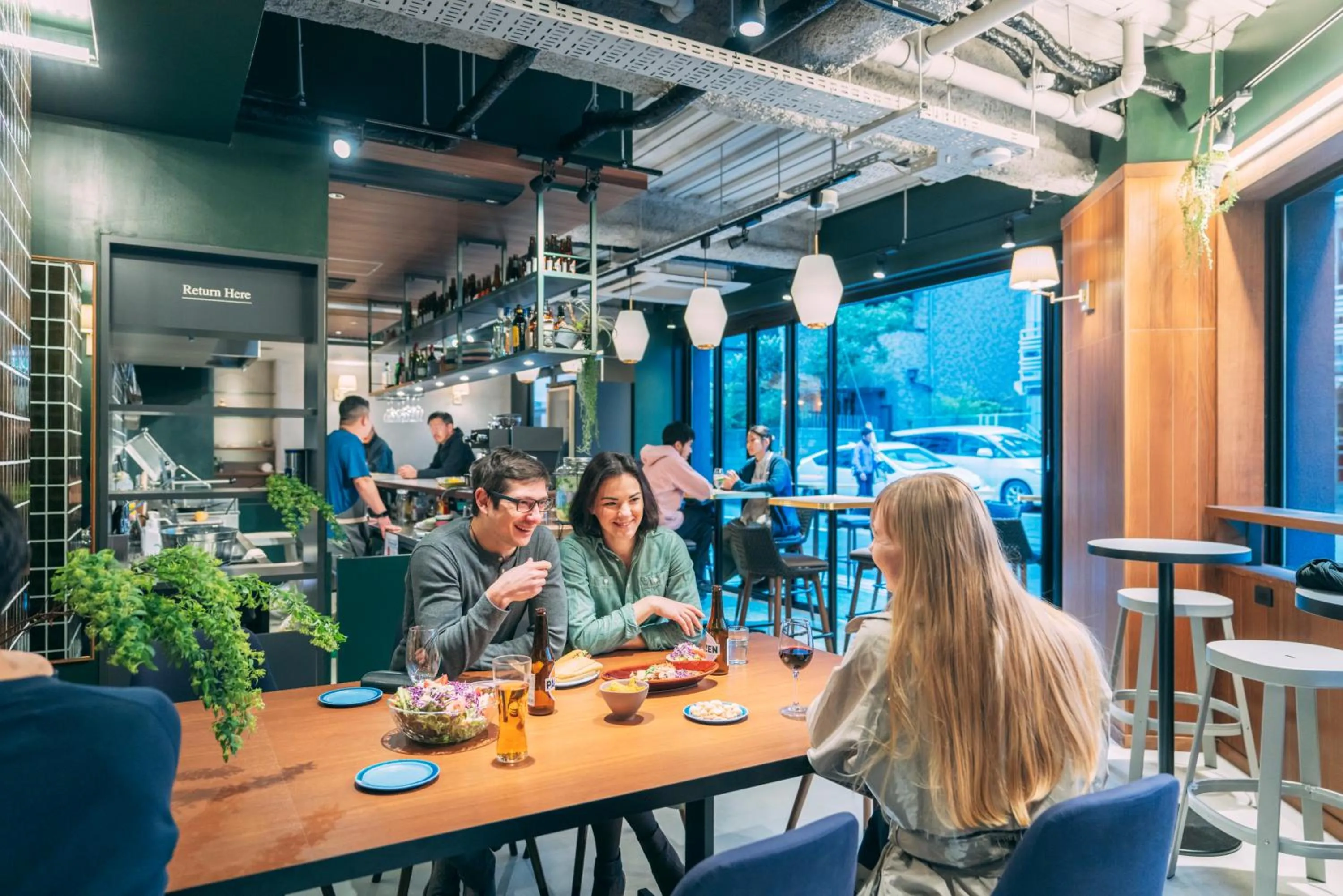 Restaurant/places to eat in IMANO OSAKA SHINSAIBASHI HOSTEL