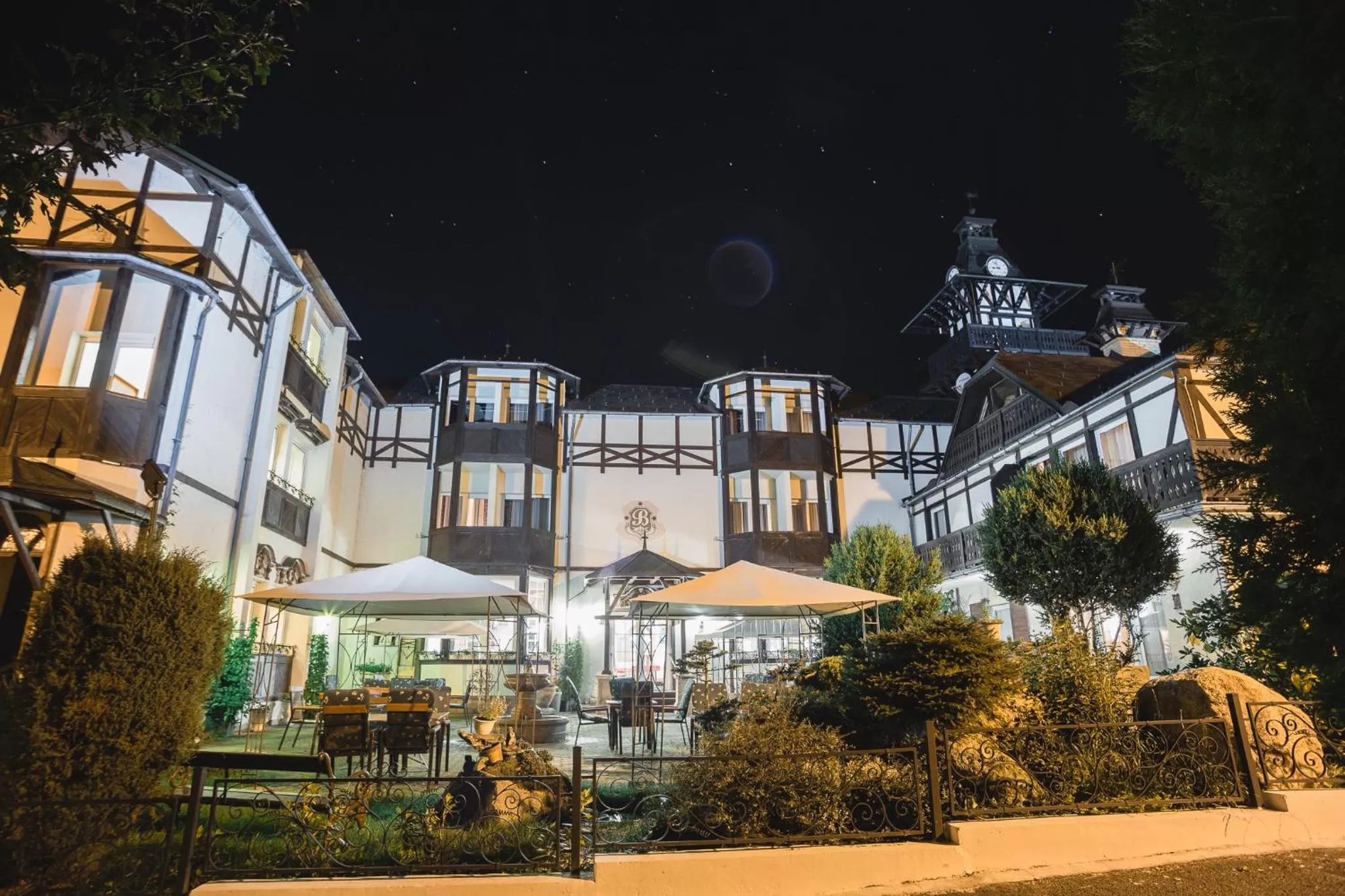 Property building in Schlosshotel Marienbad