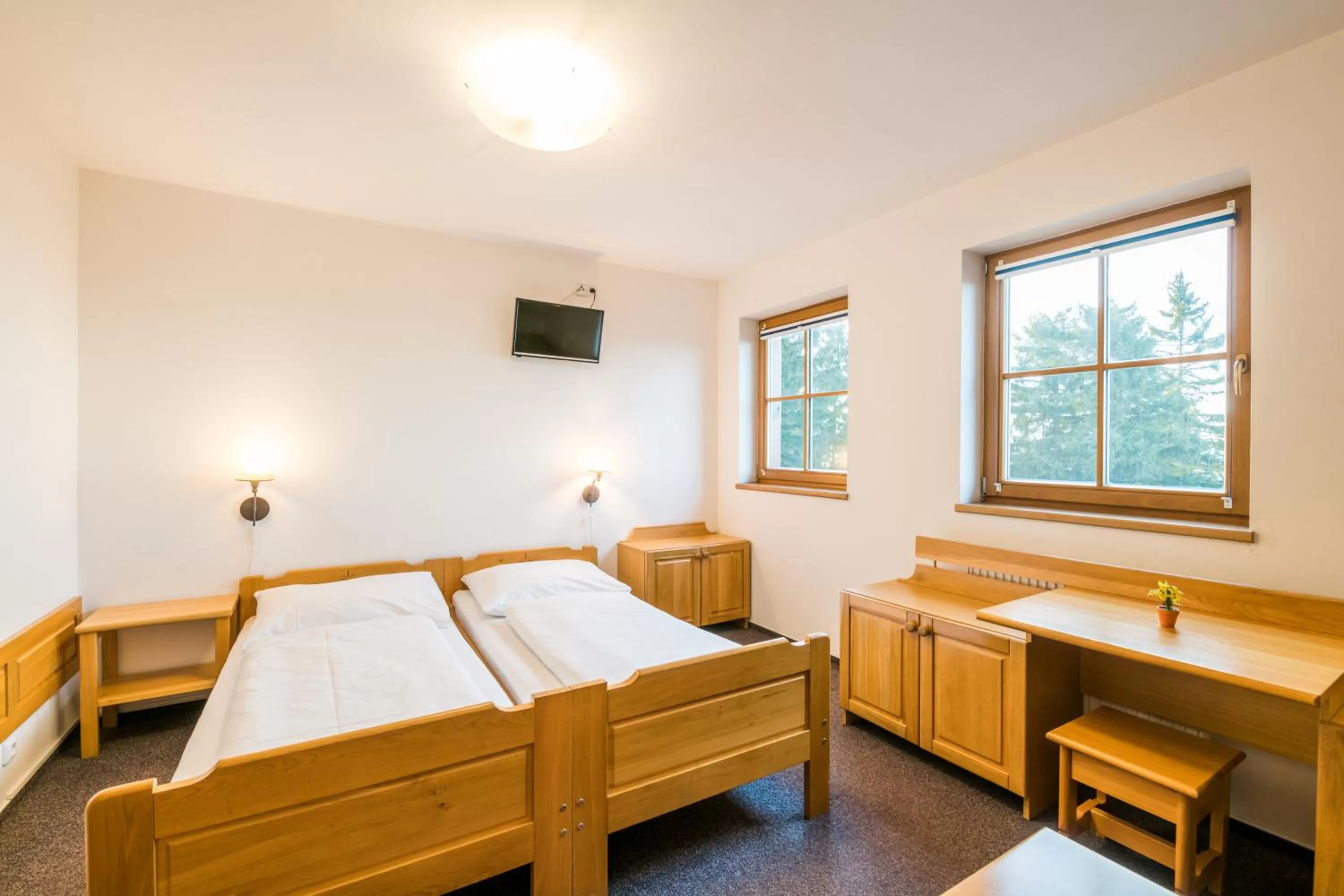 Bed in Horský Hotel Kohútka