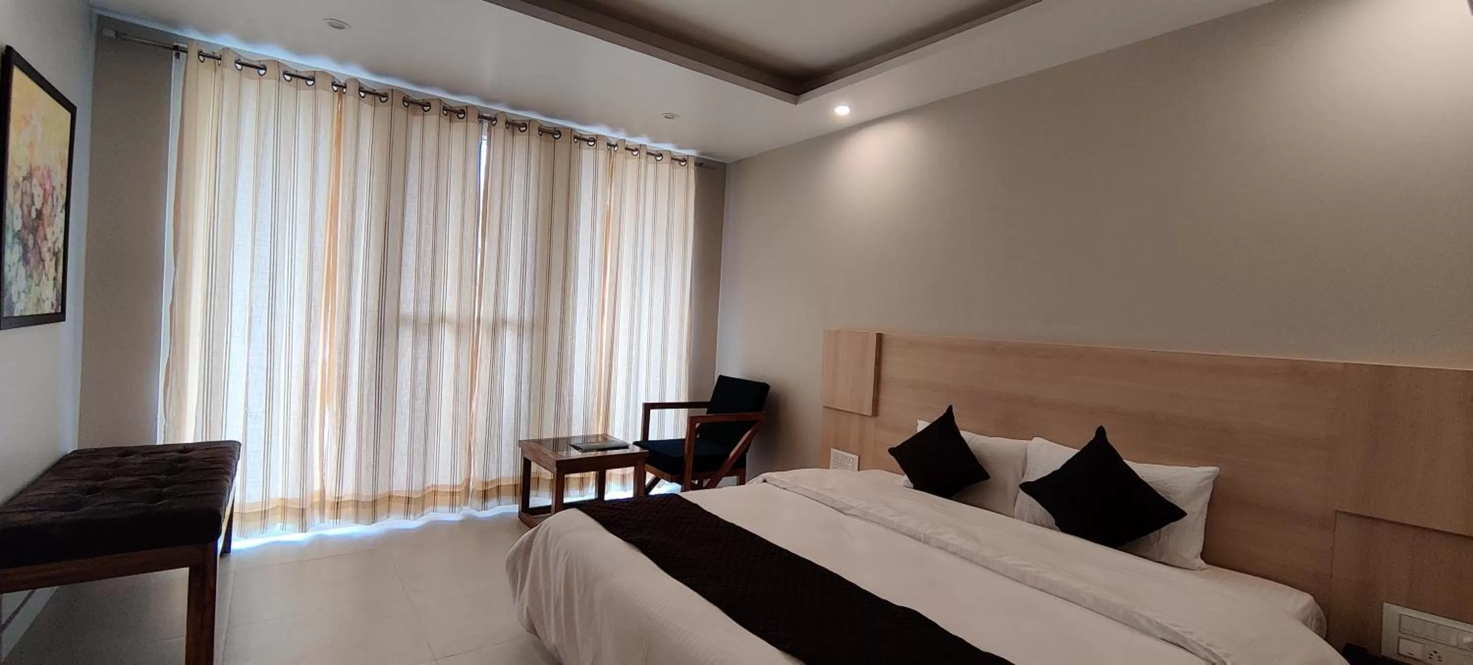 Bedroom, Bed in Punyah Residency Rishikesh