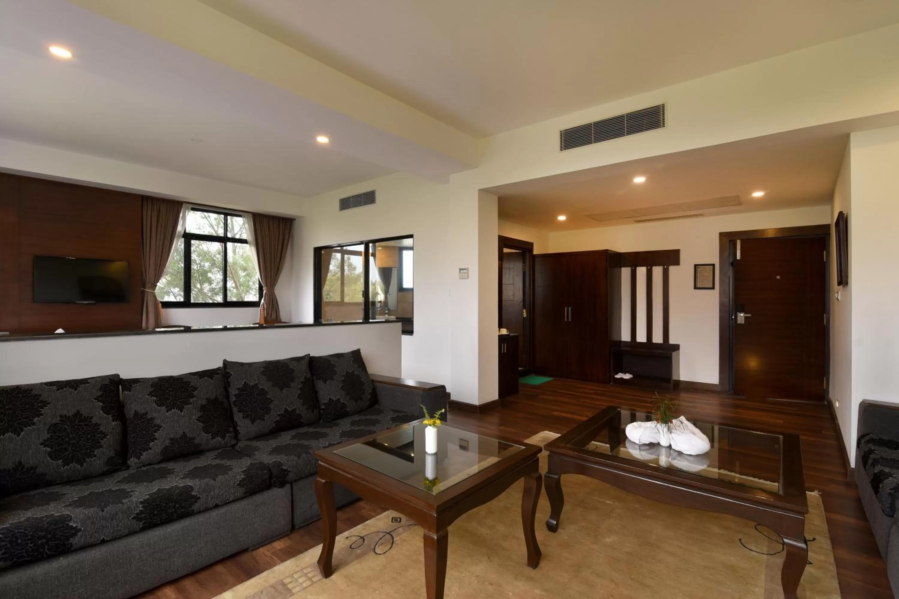 Living room in Park Village Resort by KGH Group