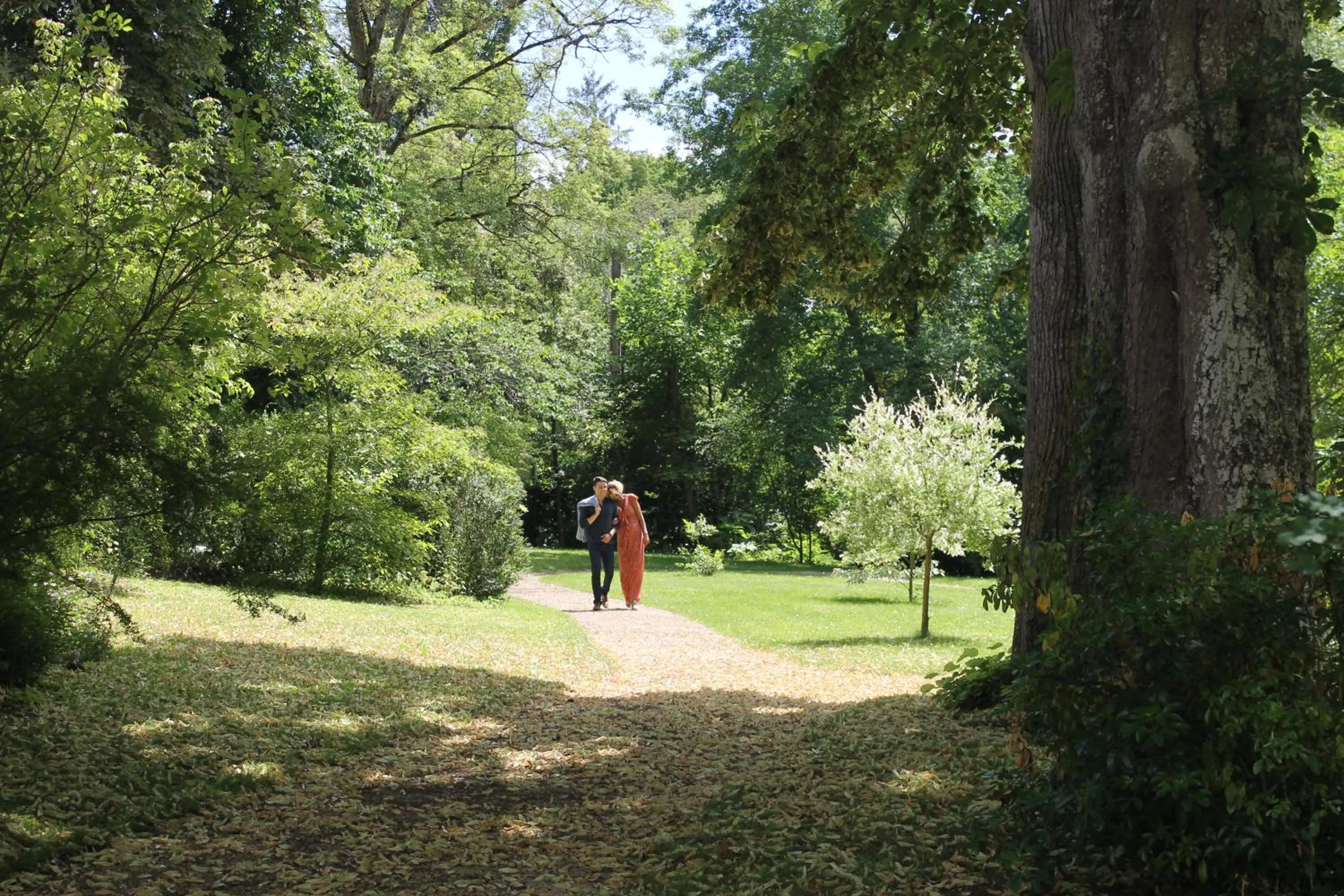 Garden in Logis Les Loges du Parc