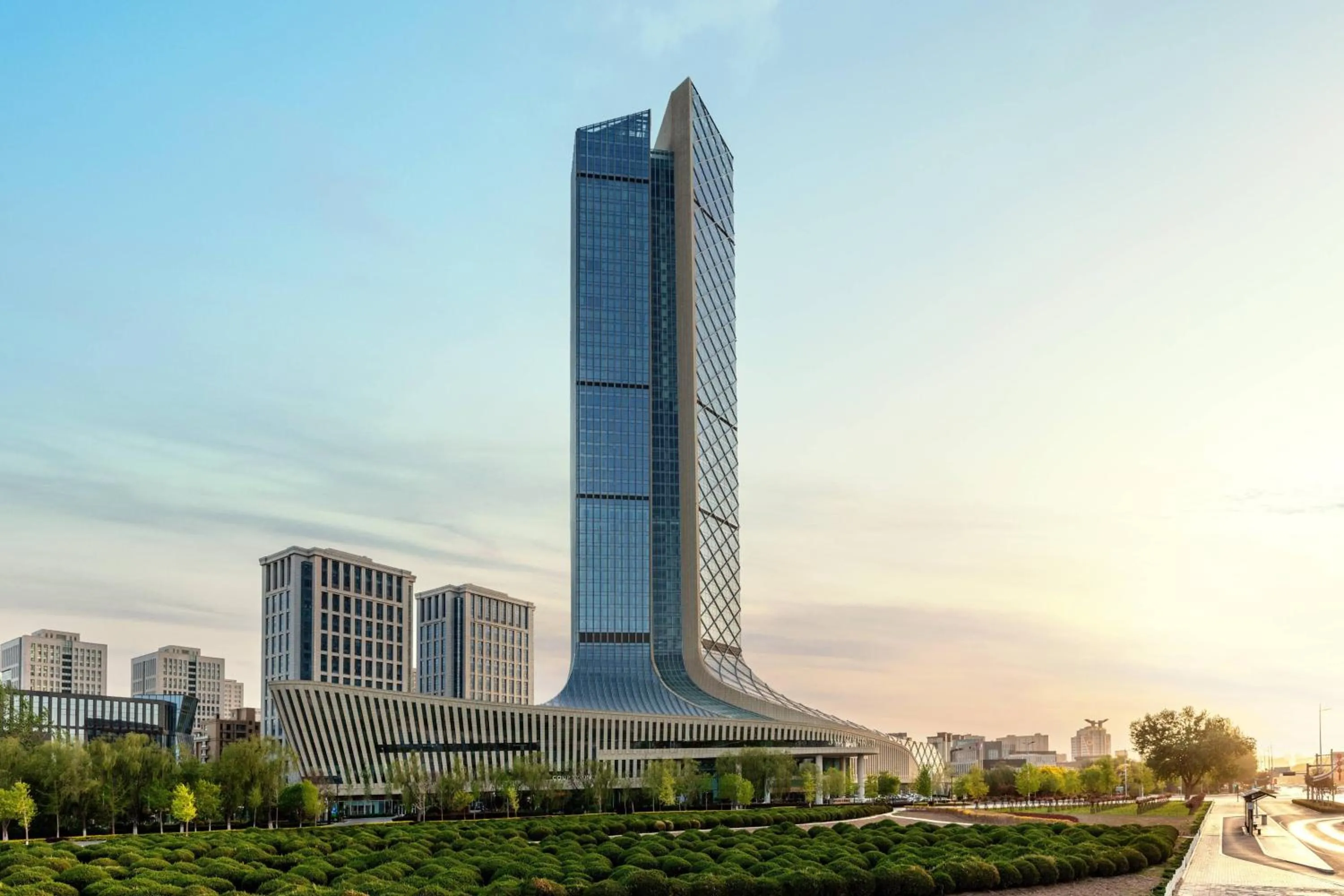 Property building in JW Marriott Hotel Yinchuan