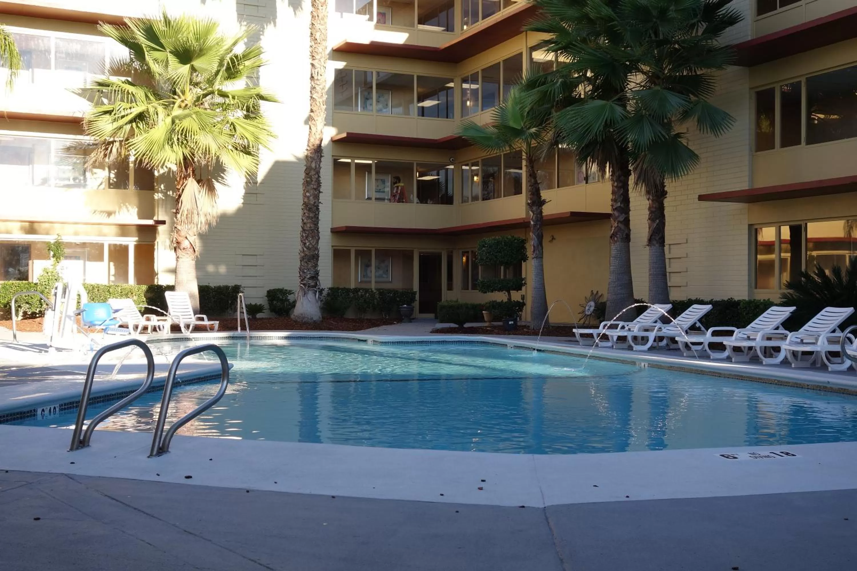Swimming pool in Ramada by Wyndham Sacramento