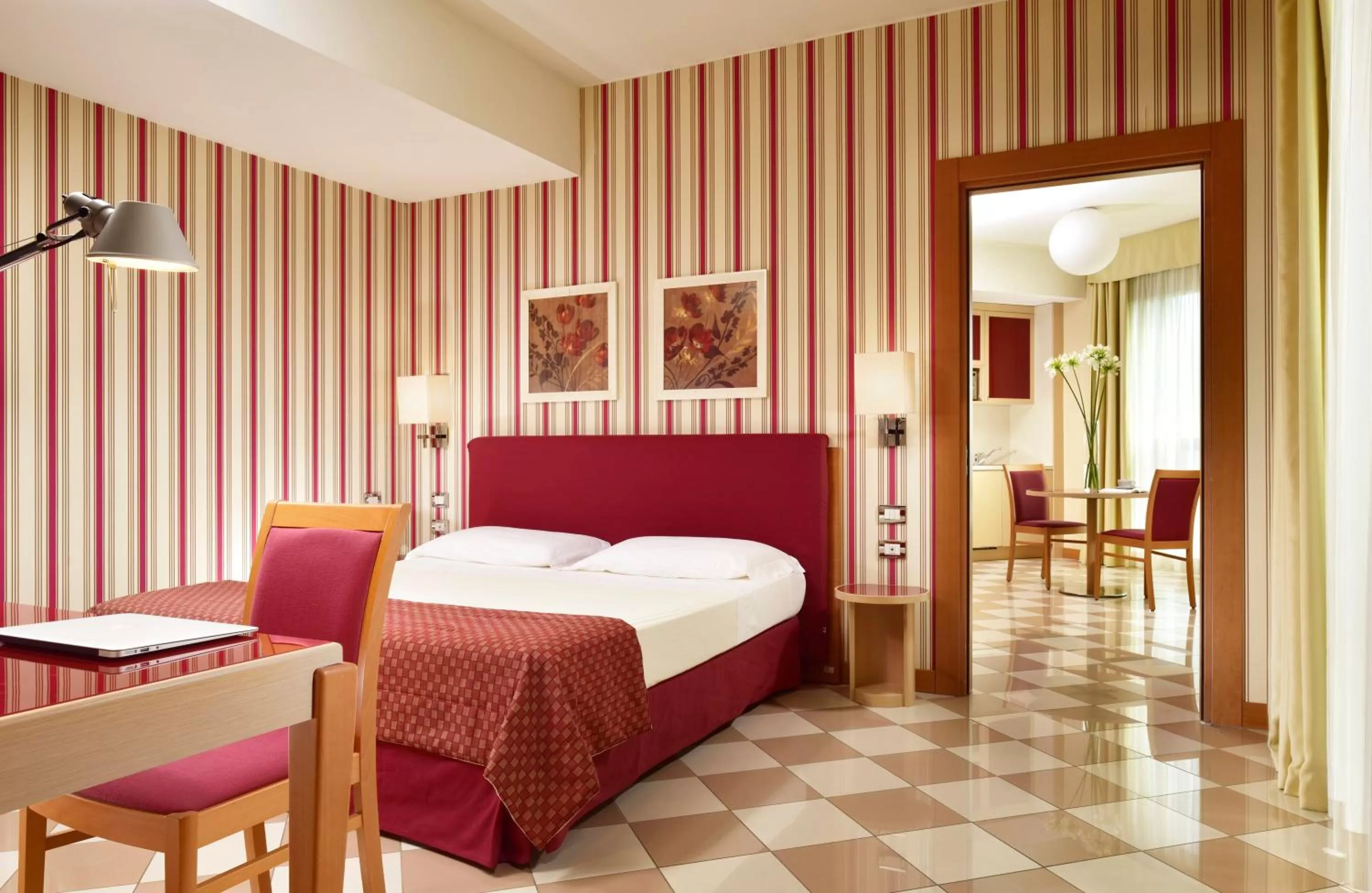 Bedroom, Bed in UNA Hotels The One Milano Hotel & Residence