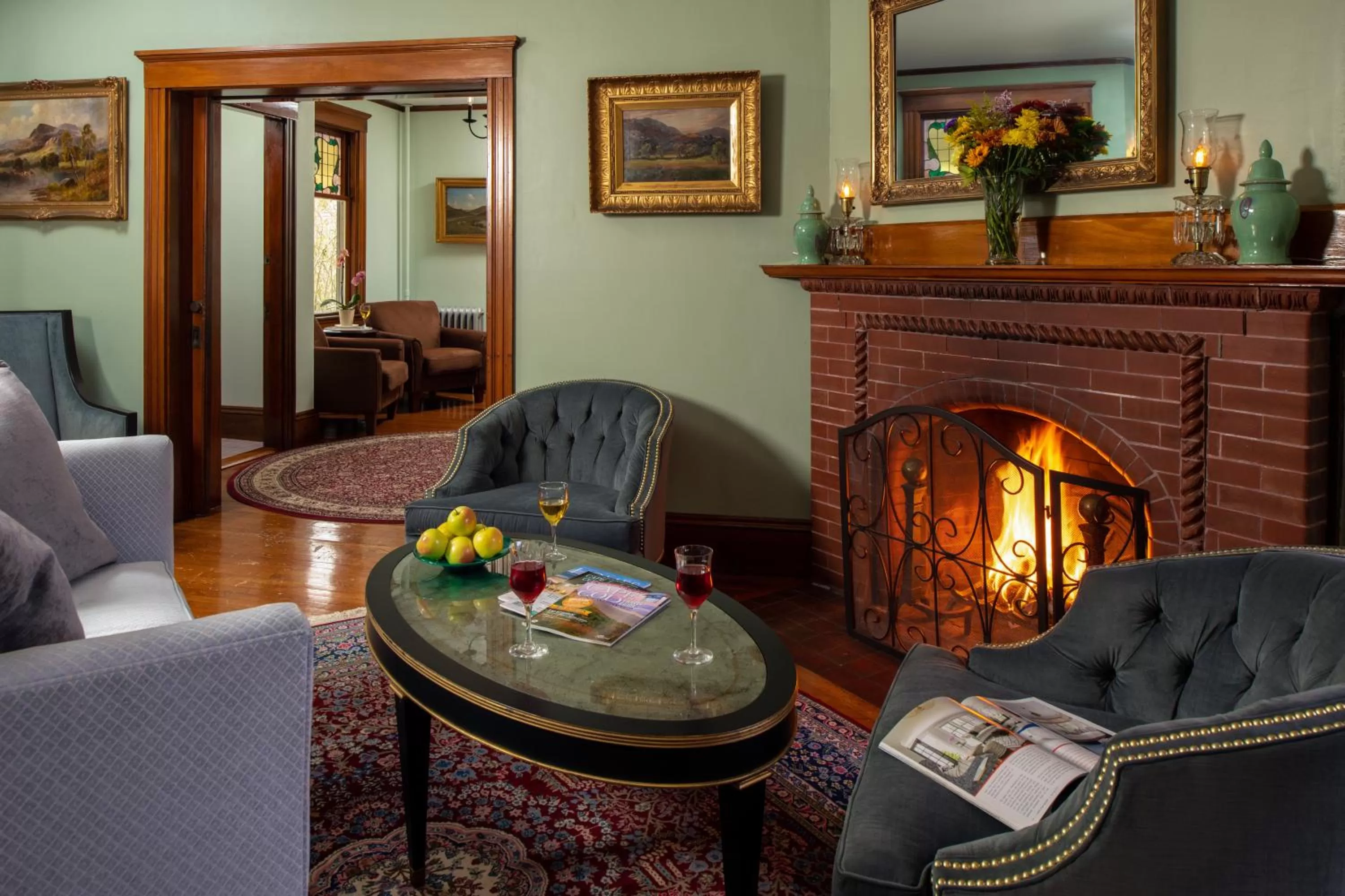 Seating Area in Palmer House Inn