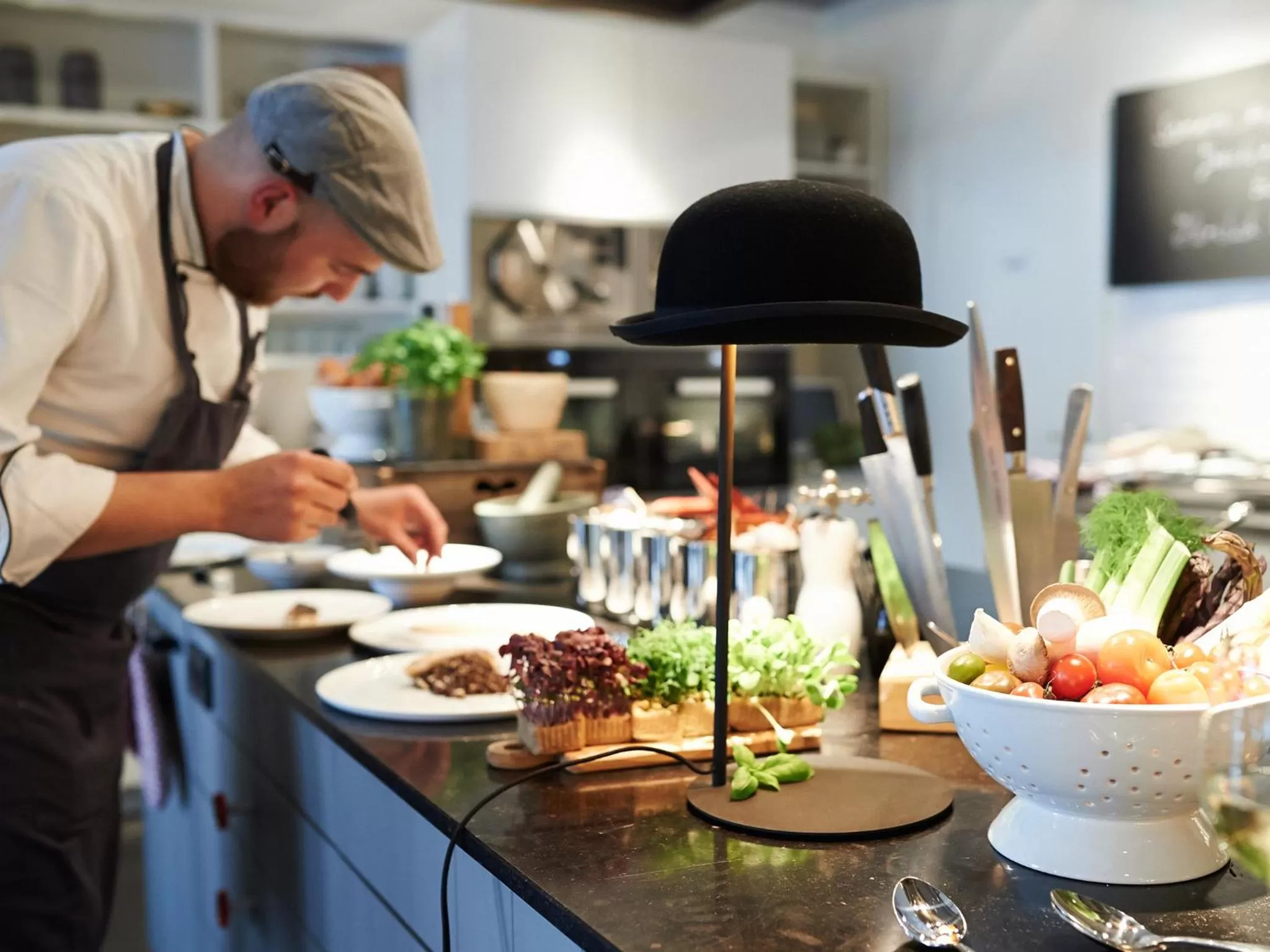 Communal kitchen in Inselloft Norderney