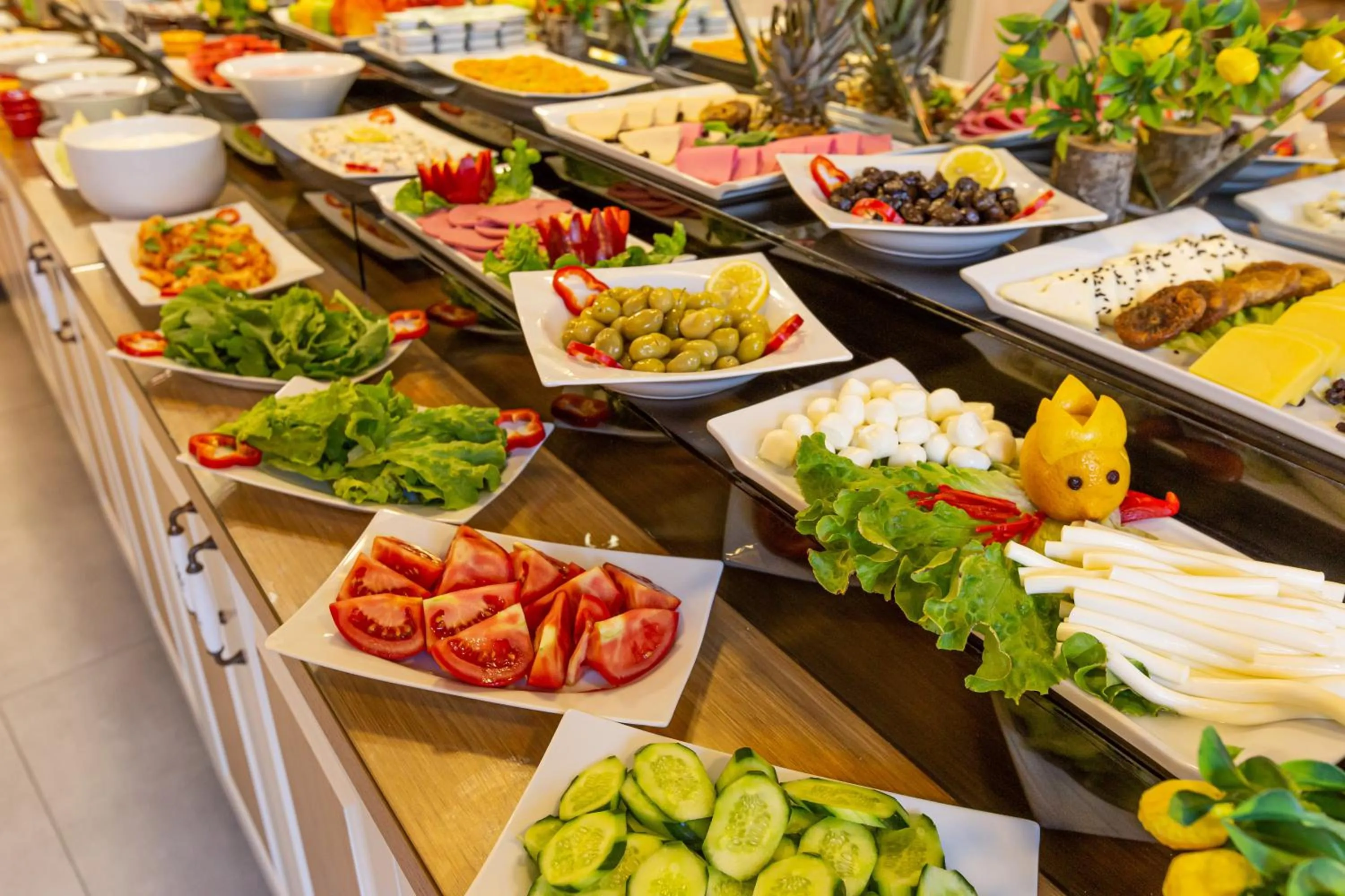 Breakfast in Kumru Hotel