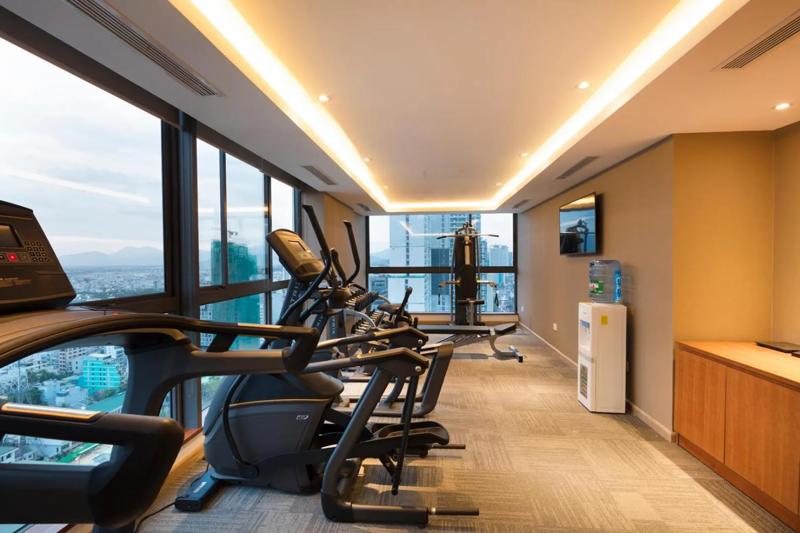 Fitness centre/facilities in Comodo Nha Trang Hotel