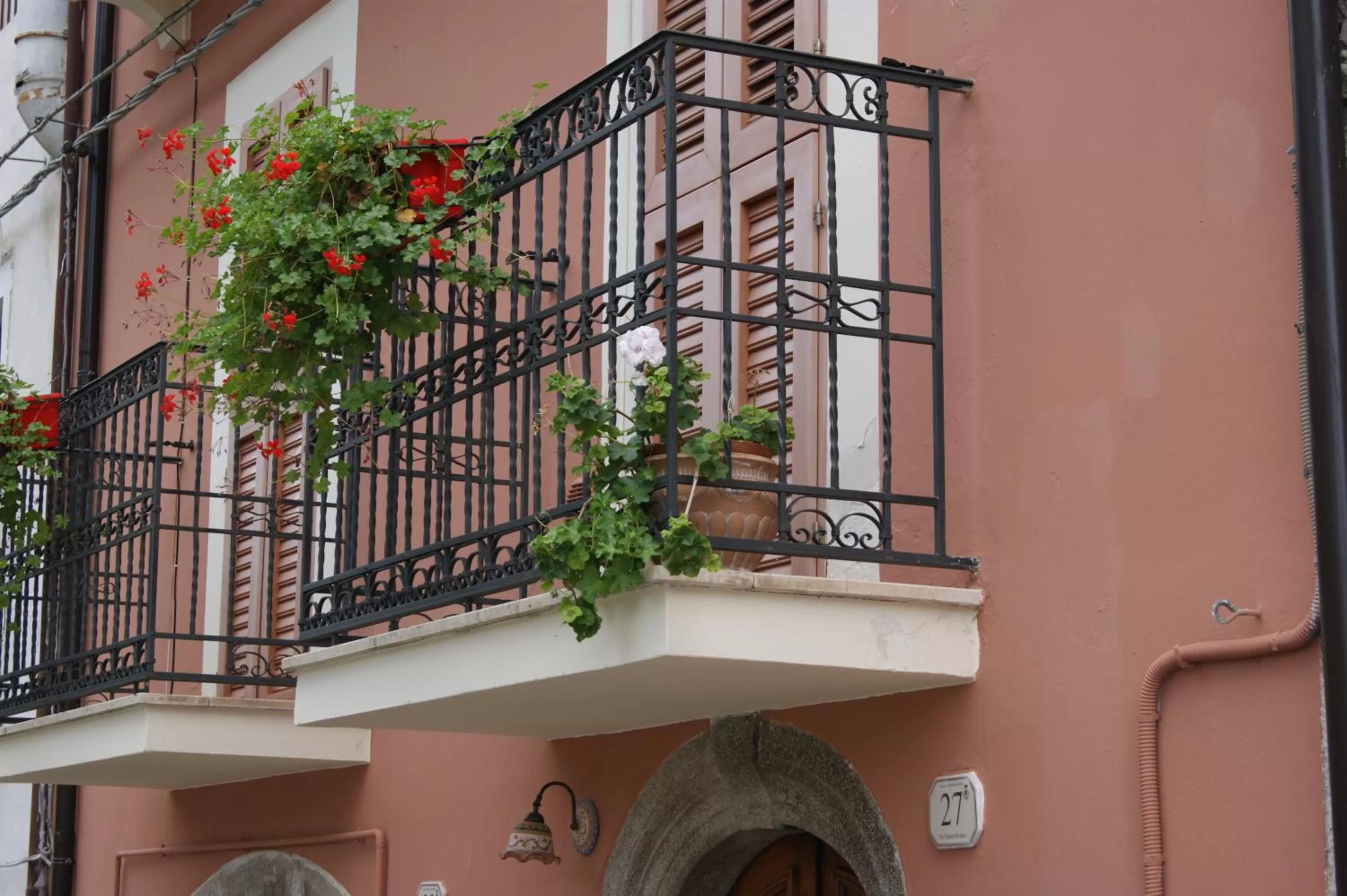 Balcony/Terrace in B&B Ponte Rio