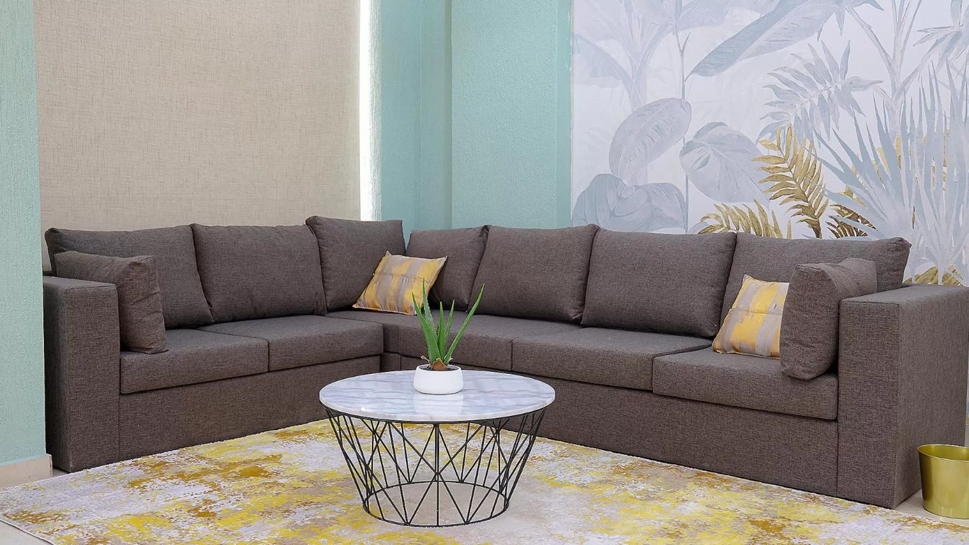 Seating area in BHomed Salmiya