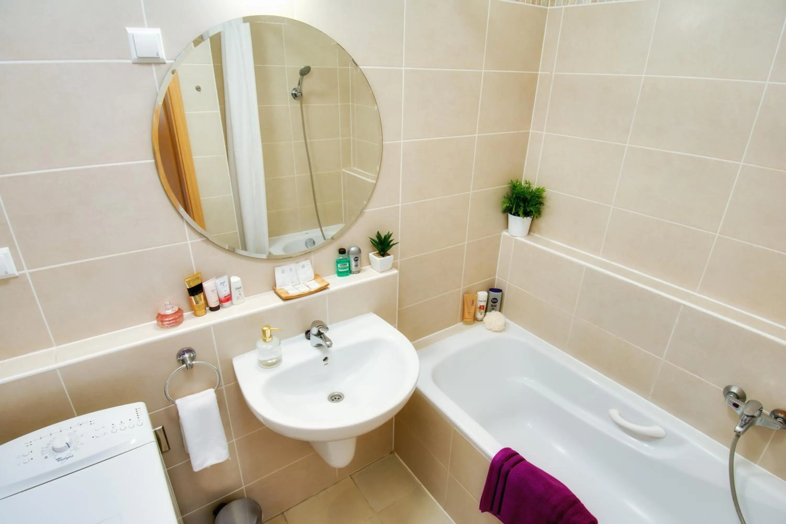 Bathroom in Trendy Deluxe Apartments