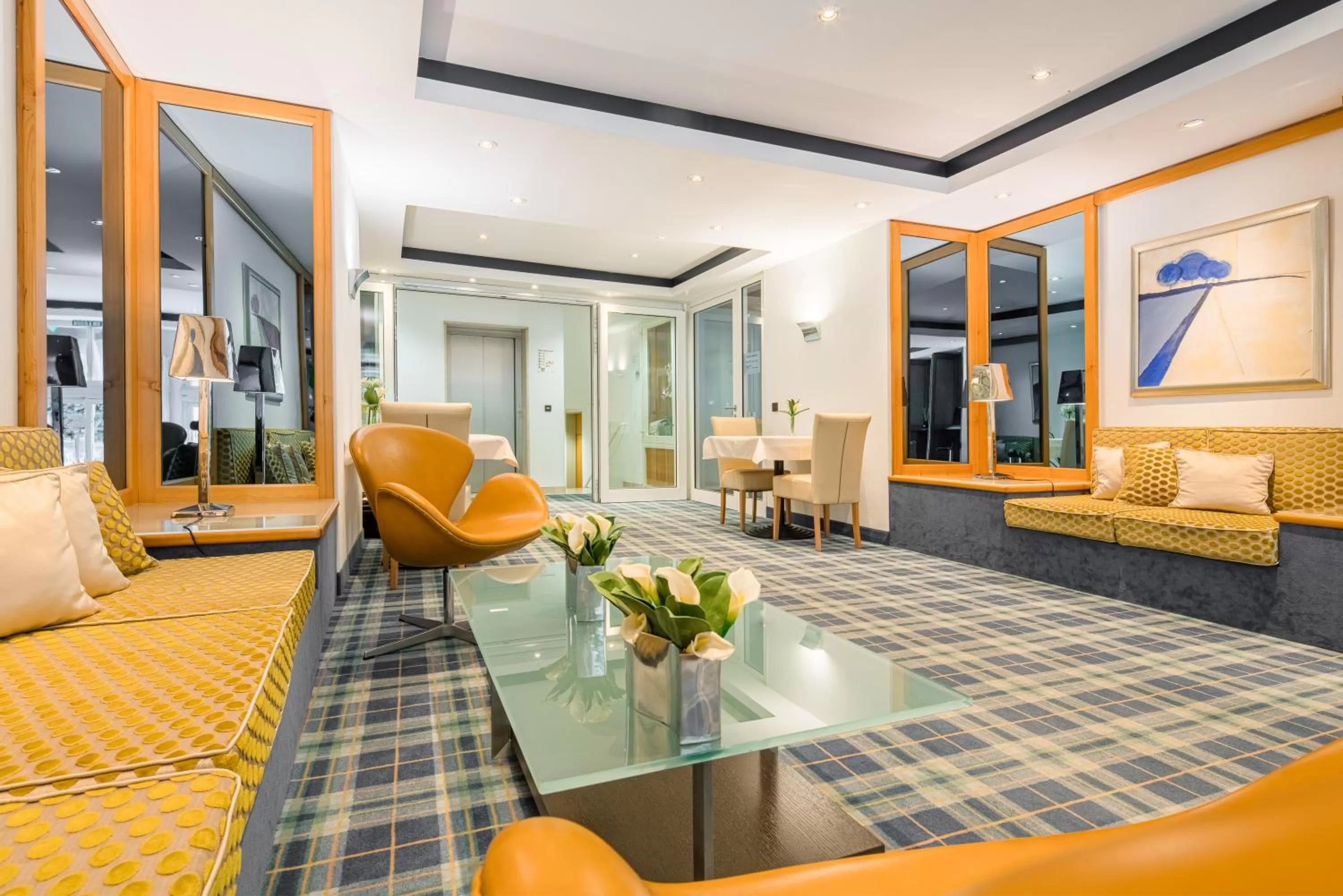 Lobby or reception in Hotel Am Nockherberg