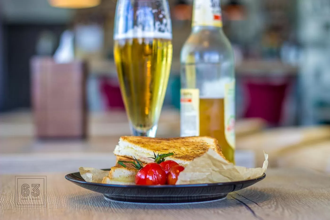 Food close-up in HOTEL 63