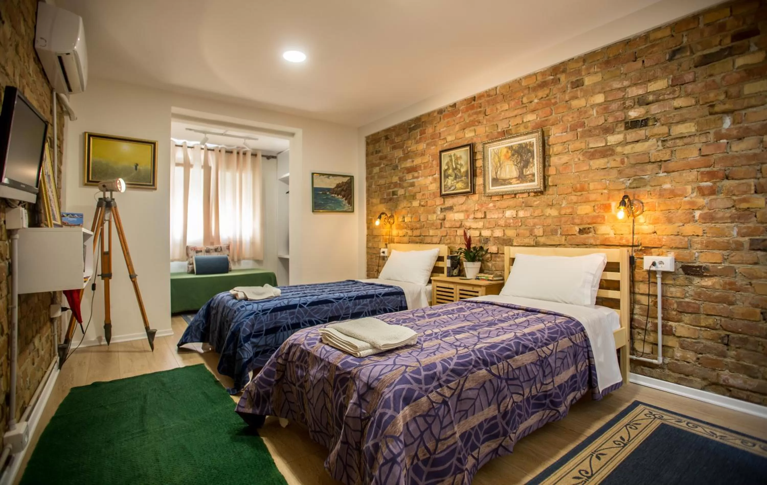 Bedroom, Bed in B&B Artistic Tirana