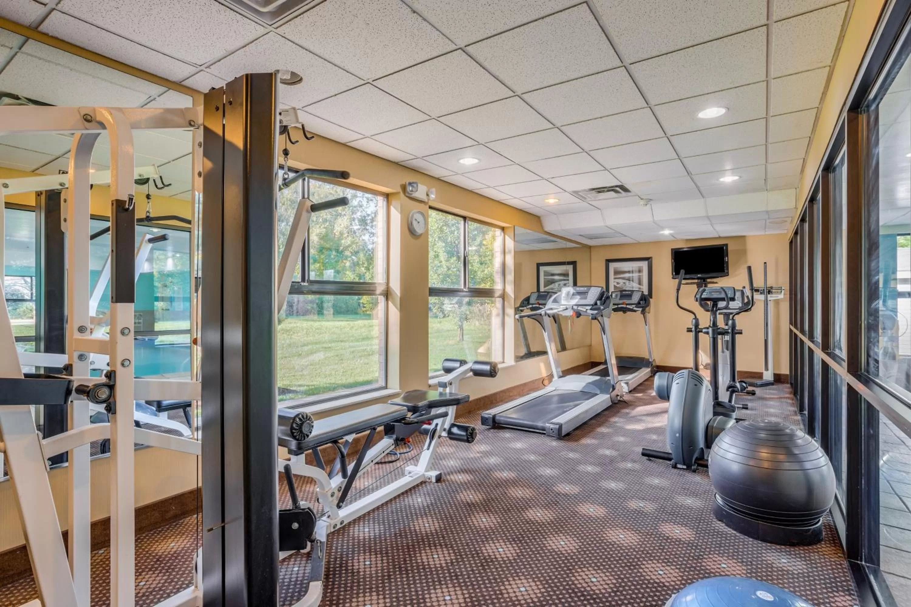 Fitness centre/facilities in Holiday Inn Express Hotel & Suites Canton by IHG