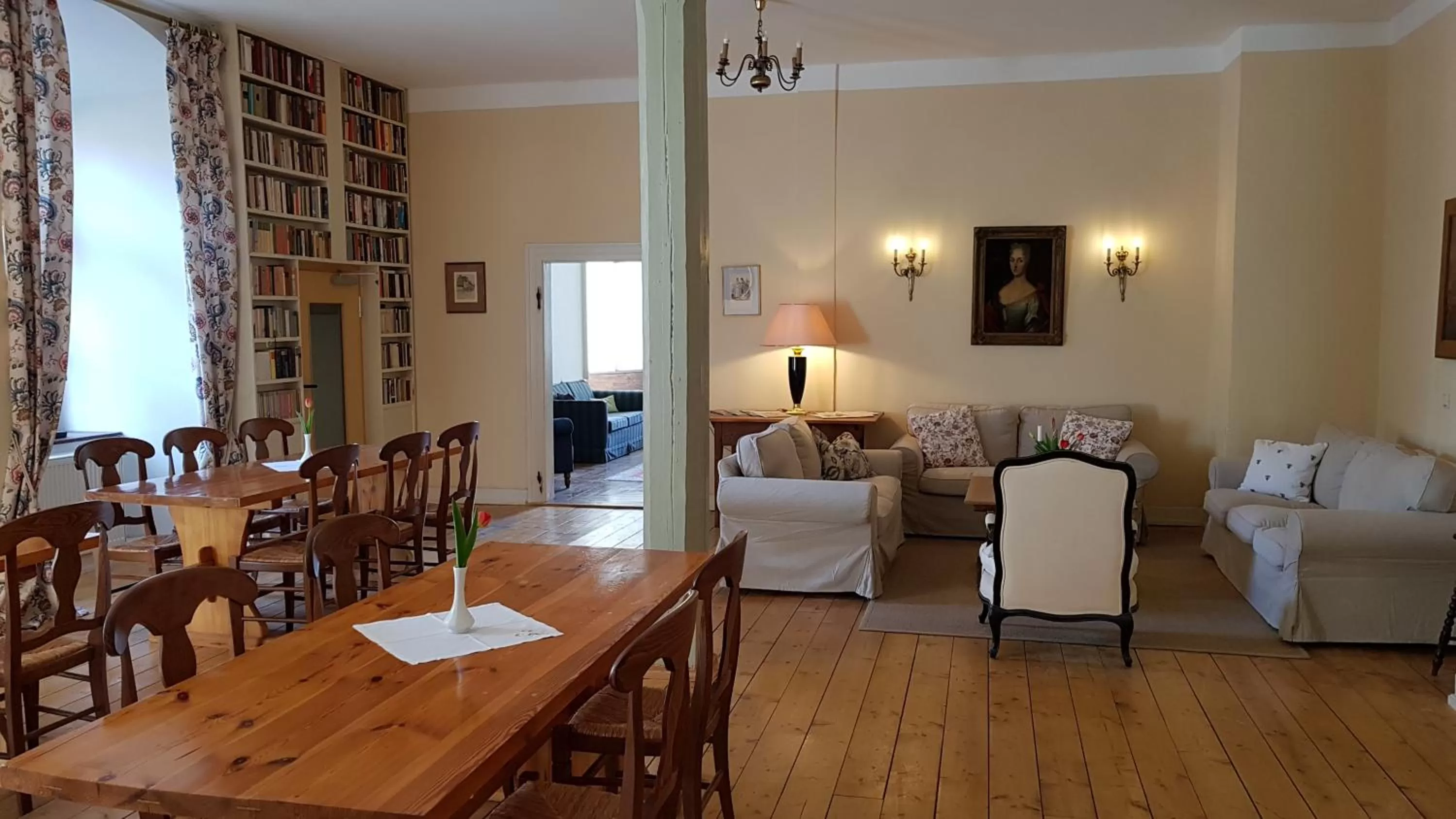 Seating area in Kloster Hedersleben