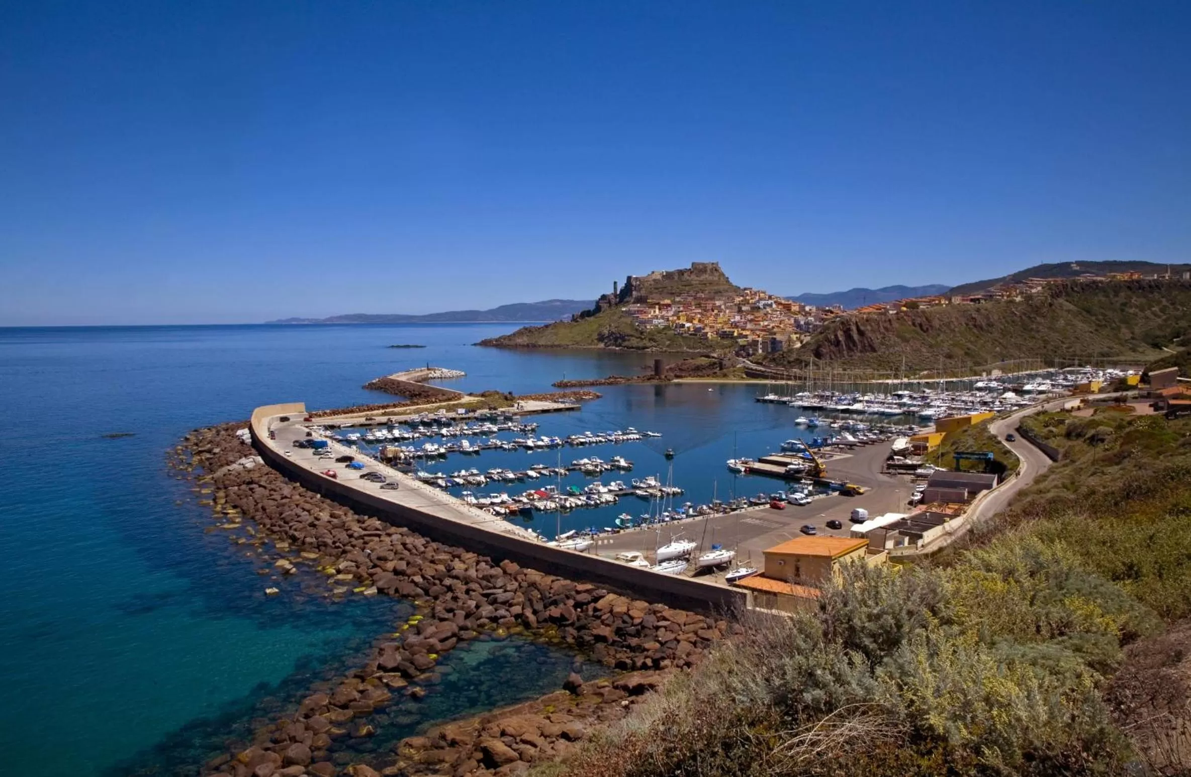 Natural landscape in La Fortezza casa vacanze & appartament