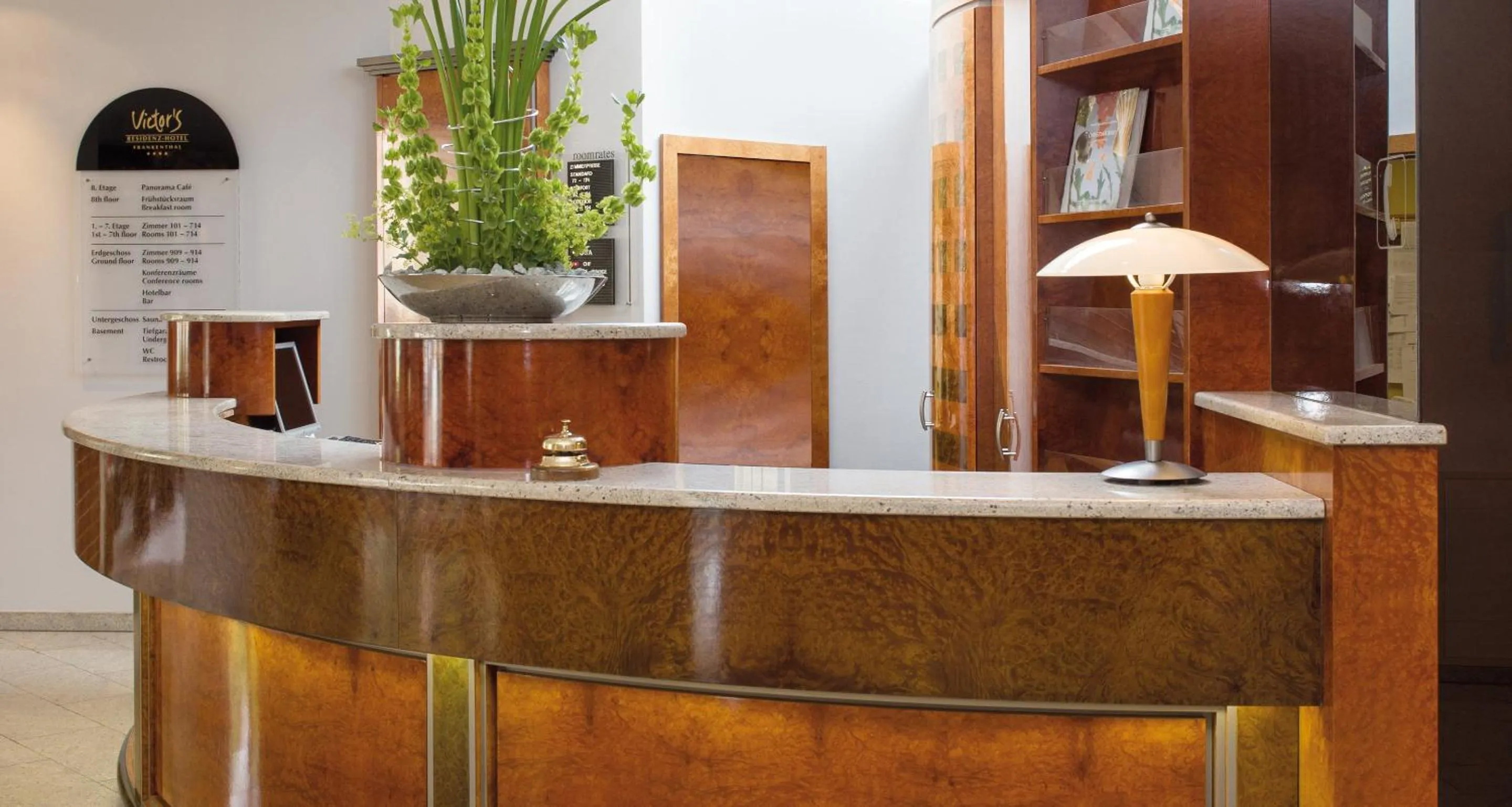 Lobby or reception in Victor's Residenz-Hotel Frankenthal