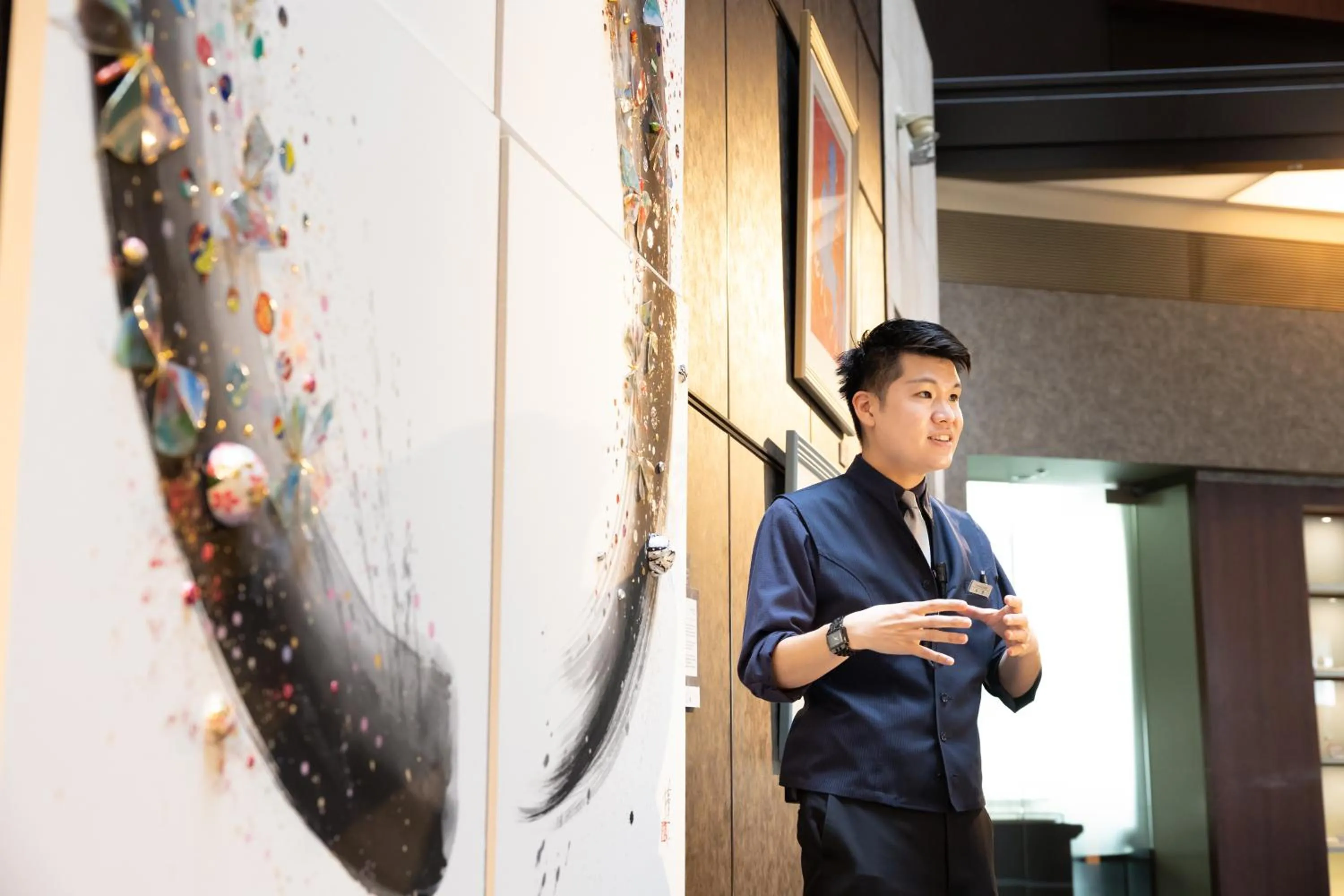 concierge in Park Hotel Tokyo