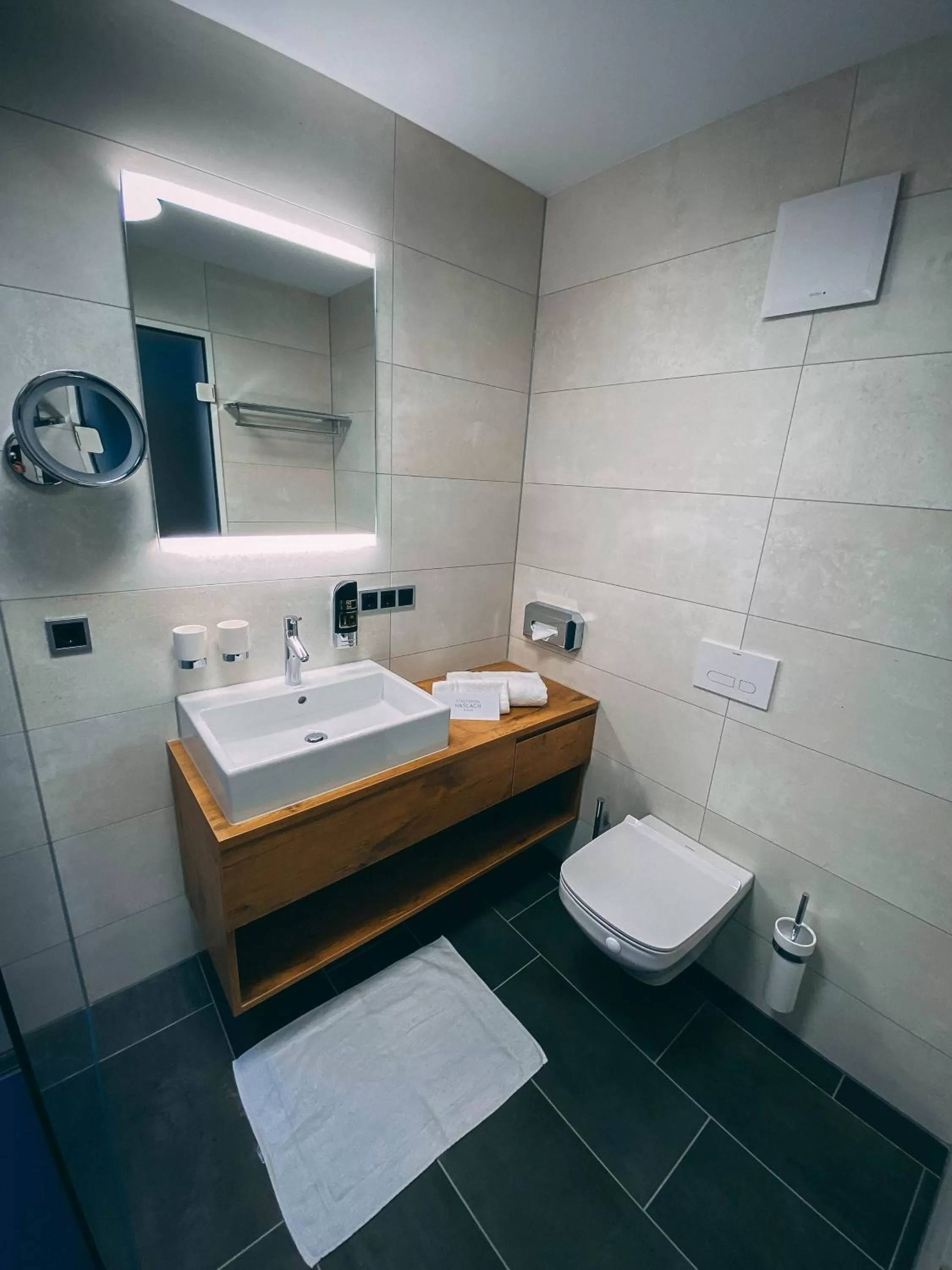 Bathroom in Stadthotel Haslach