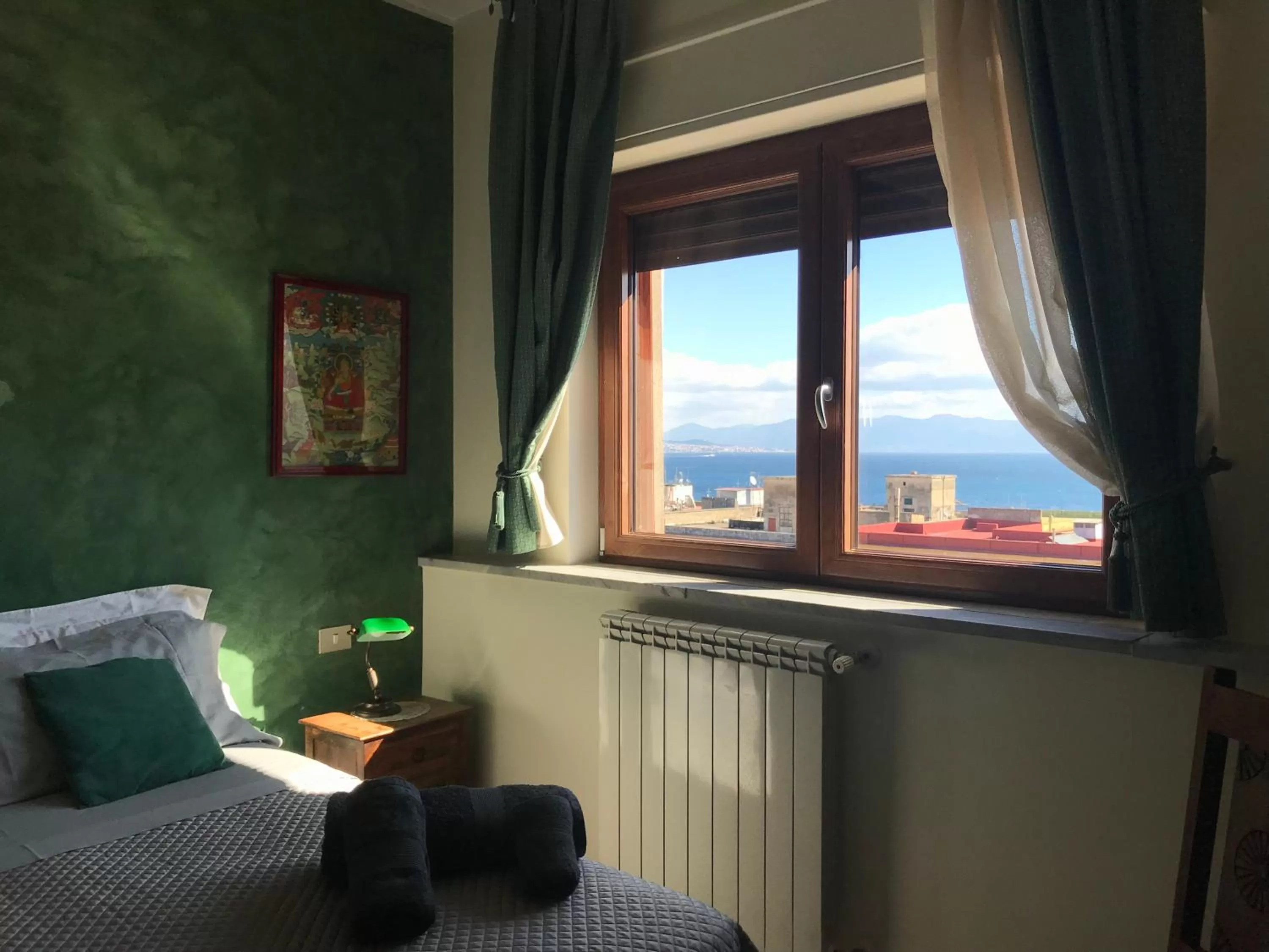 Sea view in B&B Casamiranapoli