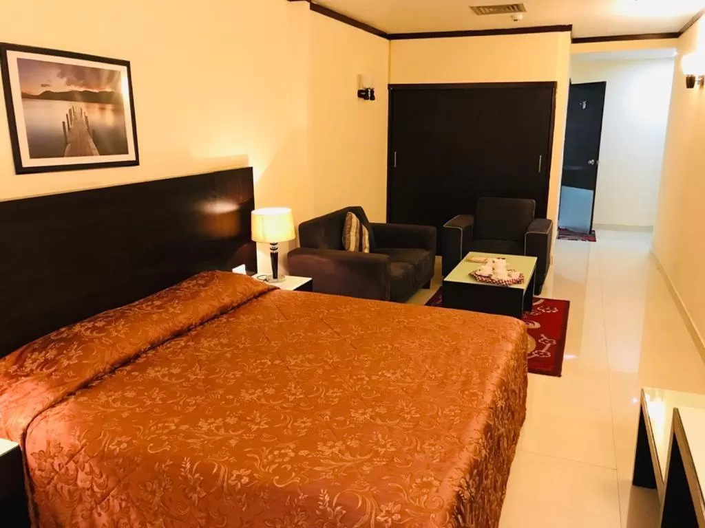 Bed in Panorama Hotel Deira