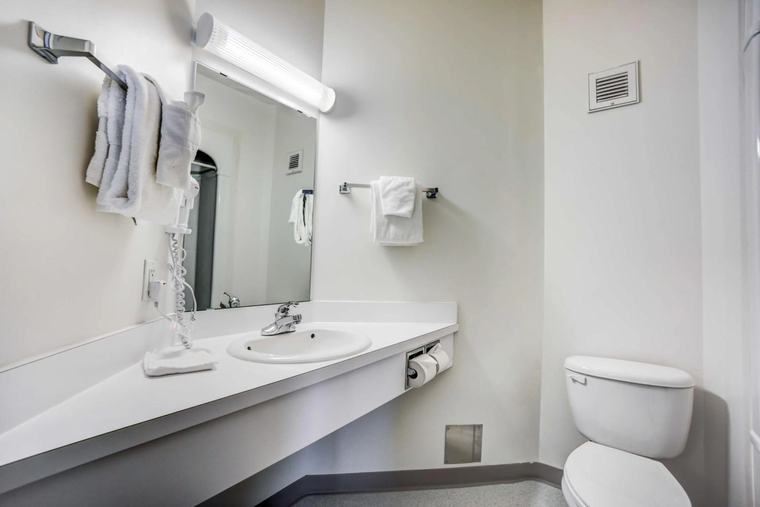 Toilet in Motel 6-Red Deer, AB