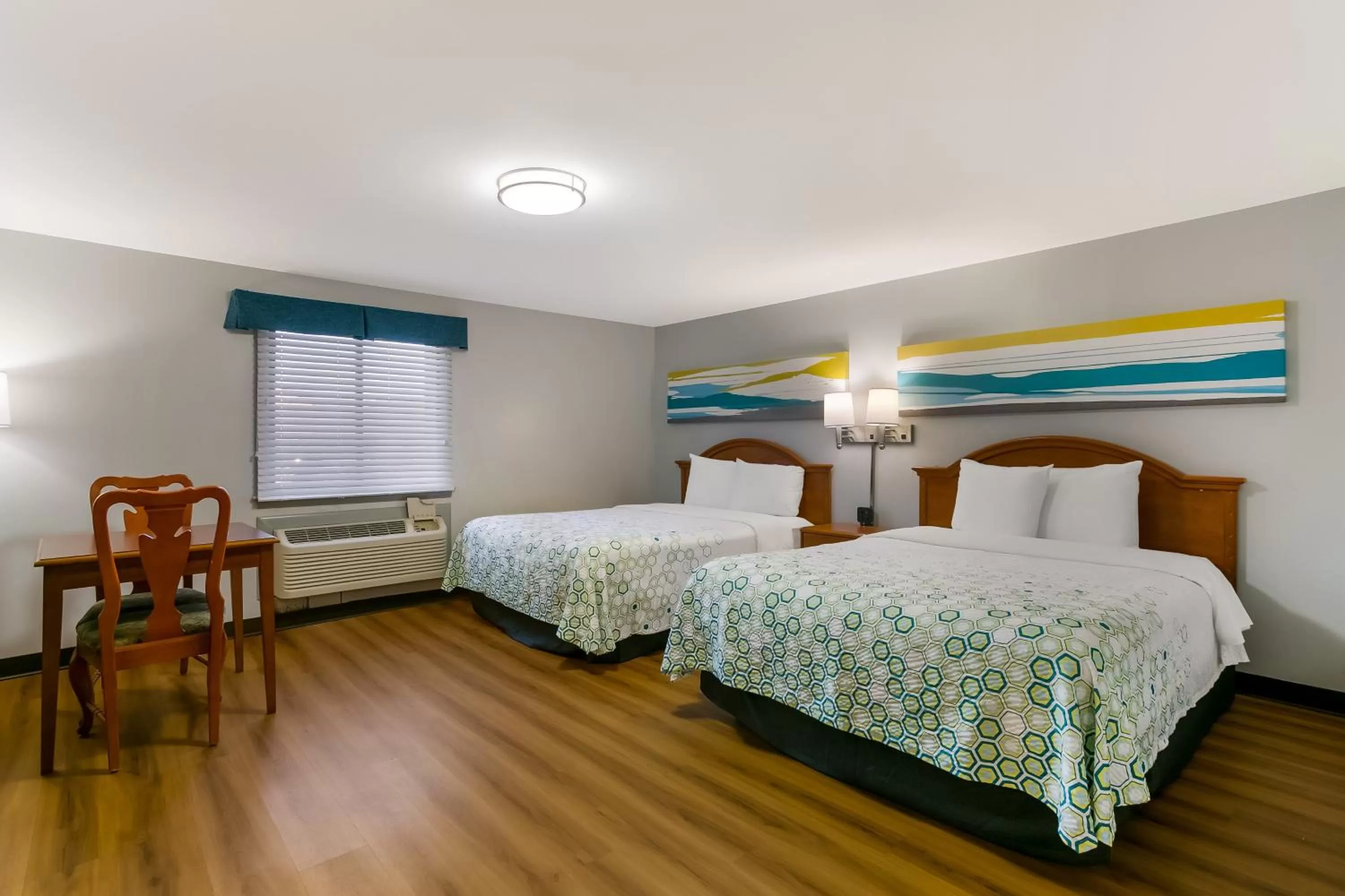 Photo of the whole room, Bed in HomeTowne Studios by Red Roof Denver, PA