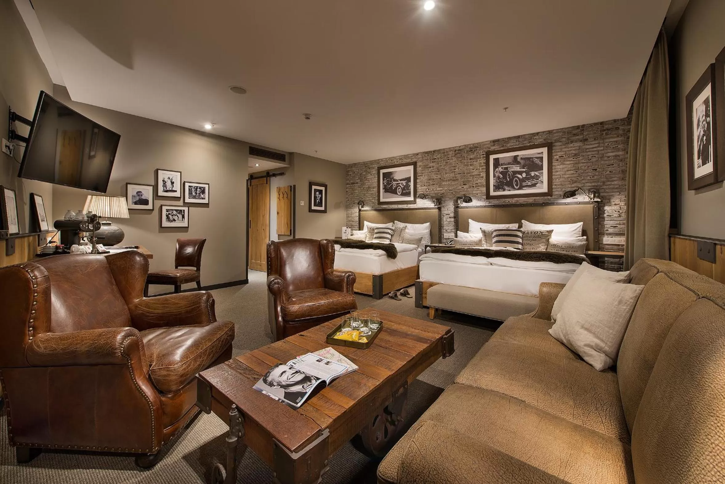 Seating area in LOFT Hotel Bratislava