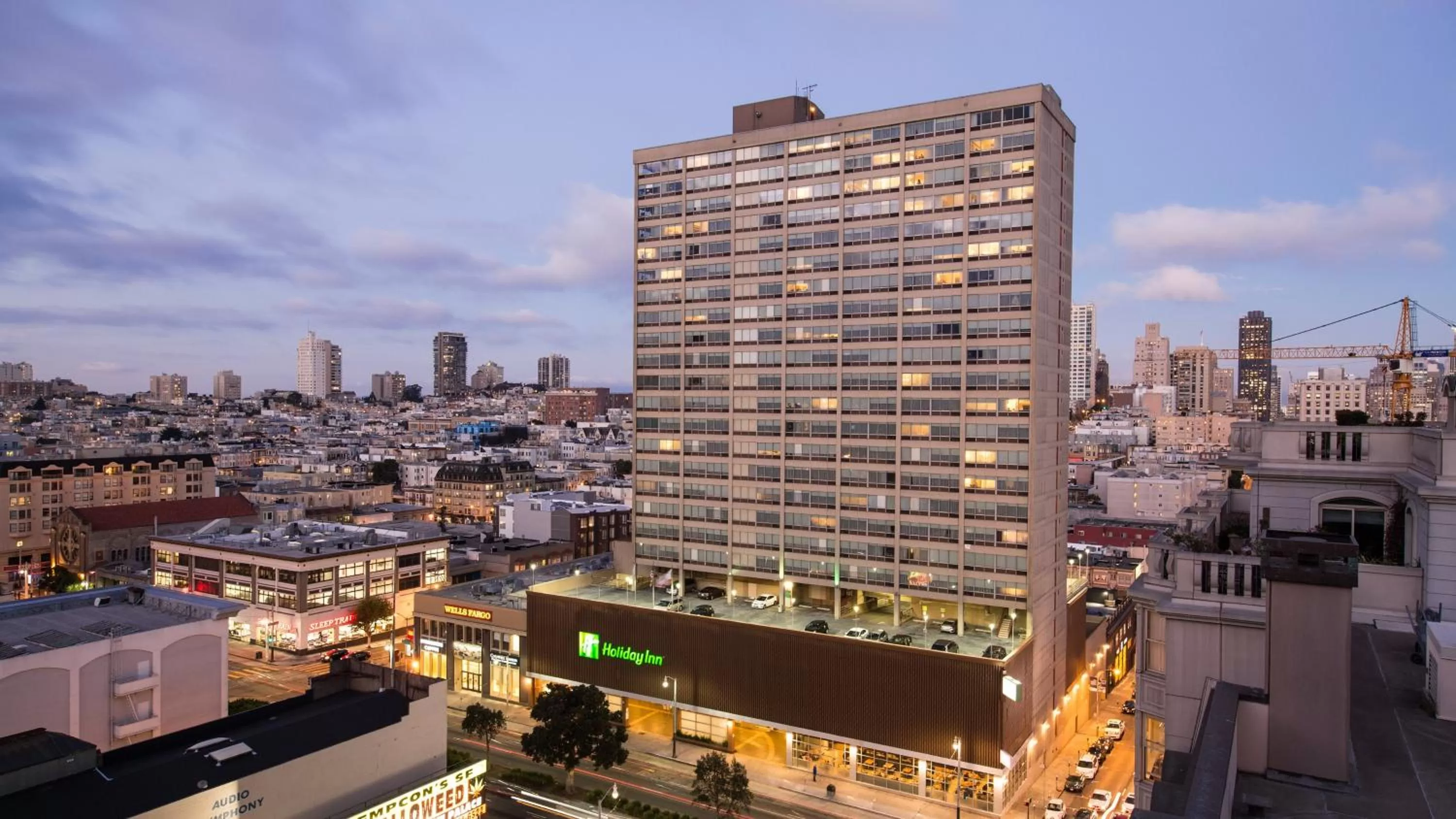 Property building in Holiday Inn San Francisco - Golden Gateway newly renovated with No Resort Fee