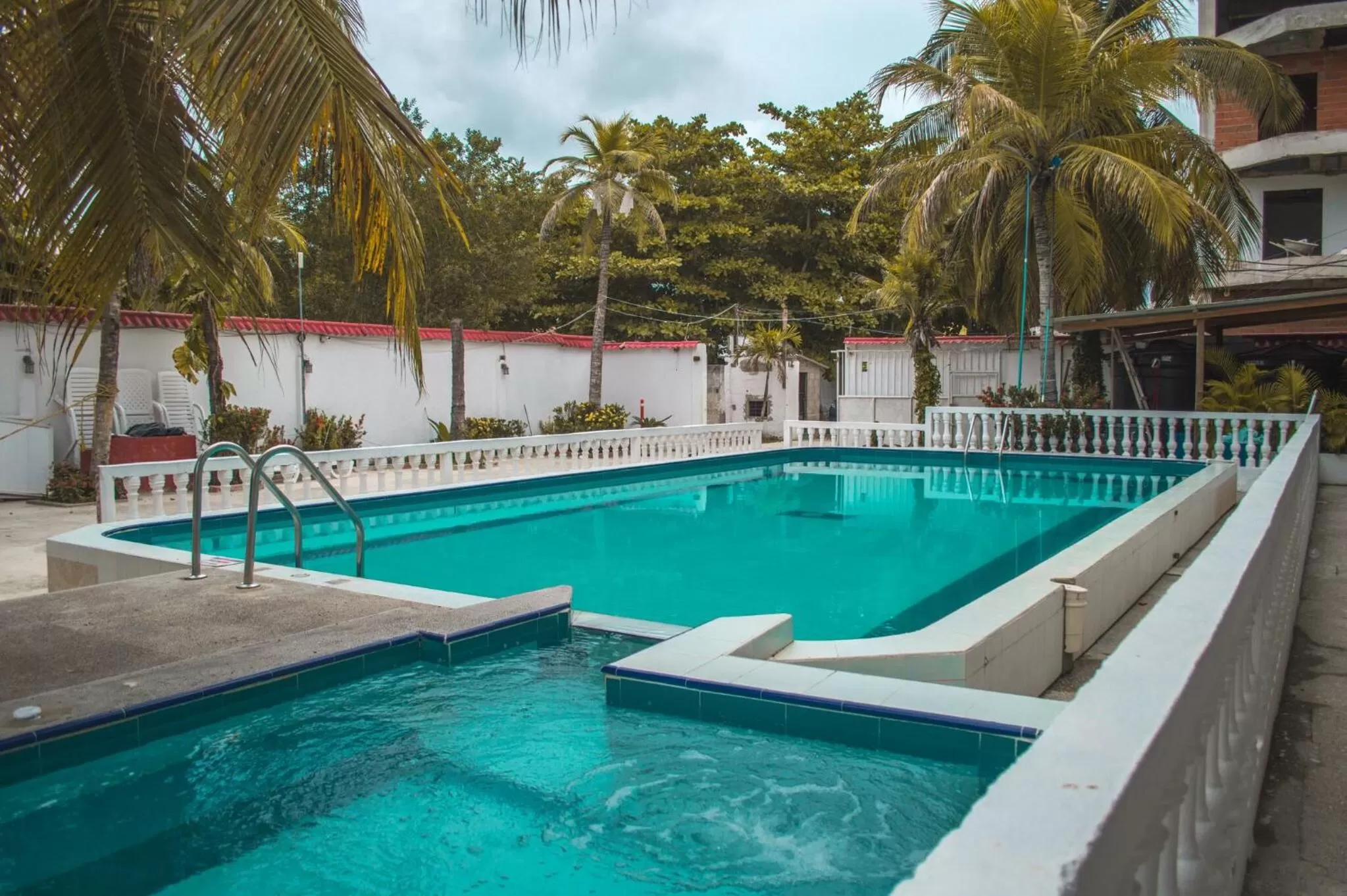 Patio in Hotel Boquilla Suites By GEH Suites