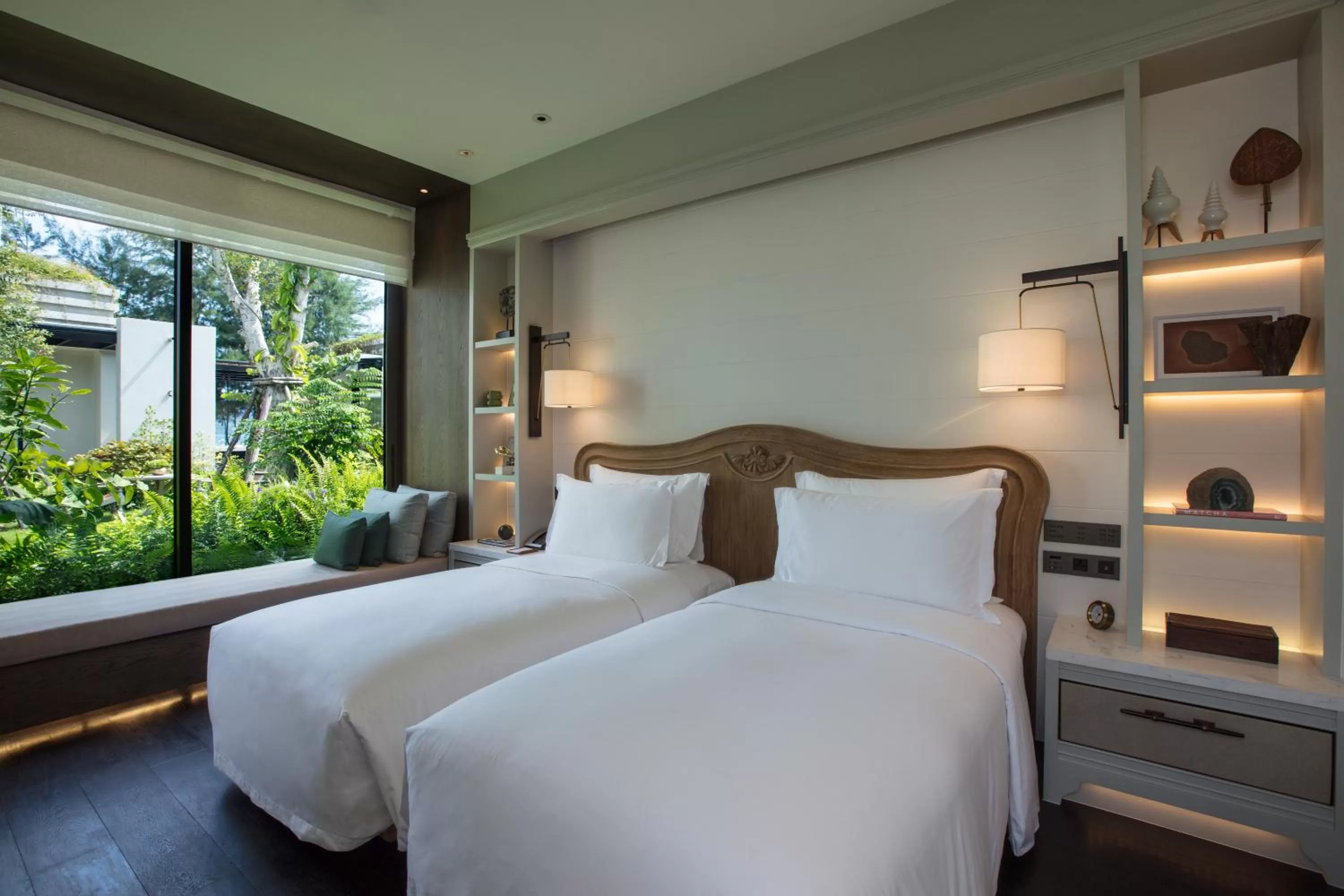 Bed in Rosewood Phuket