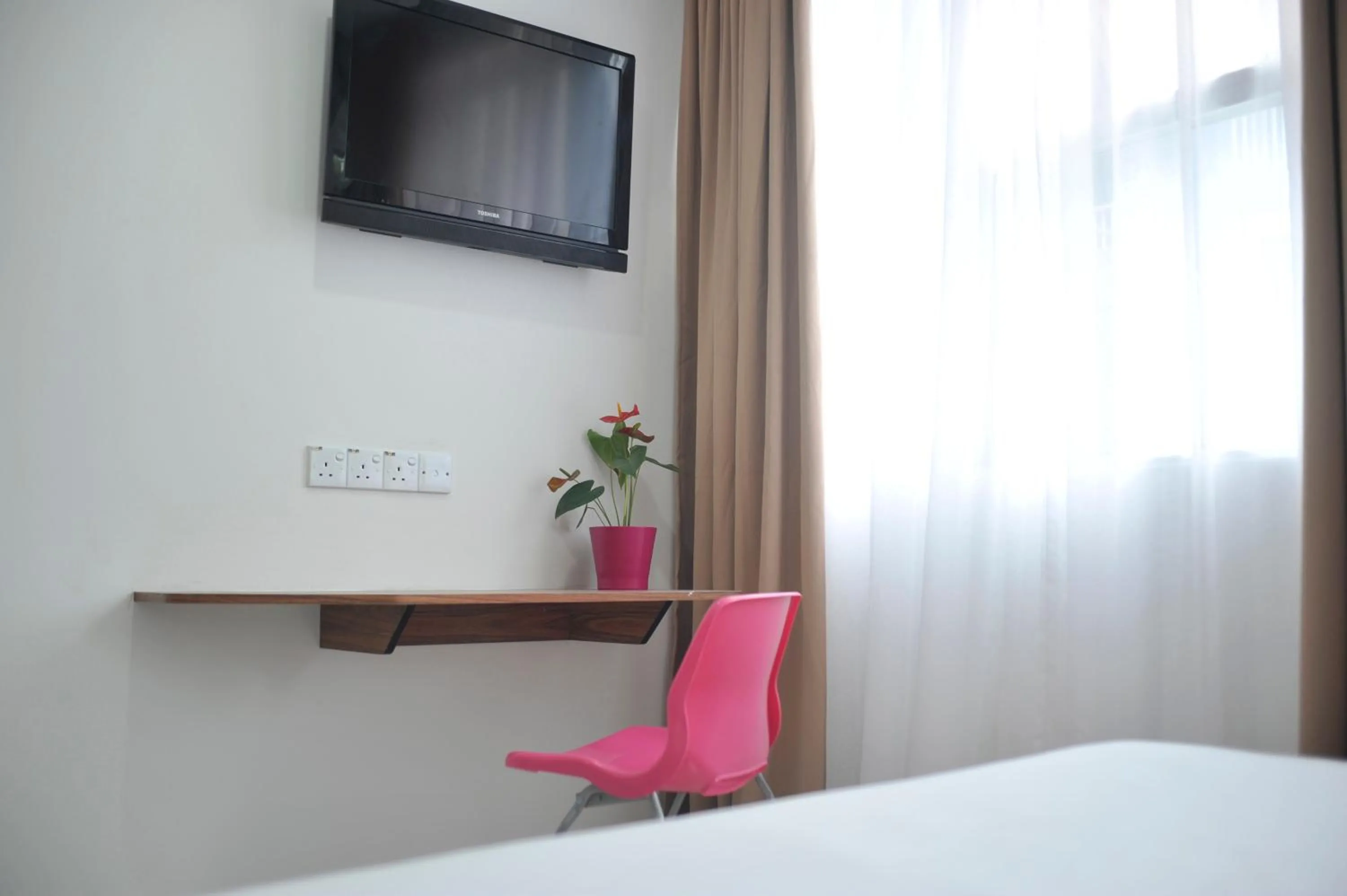 TV and multimedia, Bed in V Hotel Kuala Lumpur